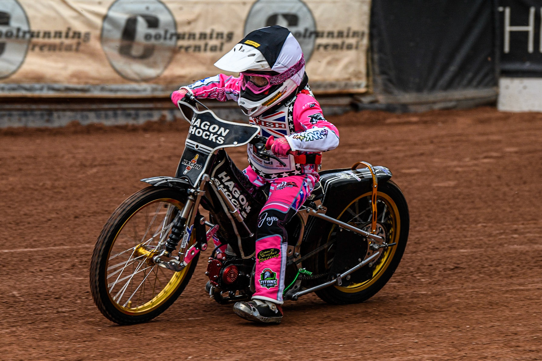 Jessica Cox  in action  during the British Youth Championships at the National Speedway Stadium, Manchester on Friday 12th May 2023. (Photo: Ian Charles | MI News)