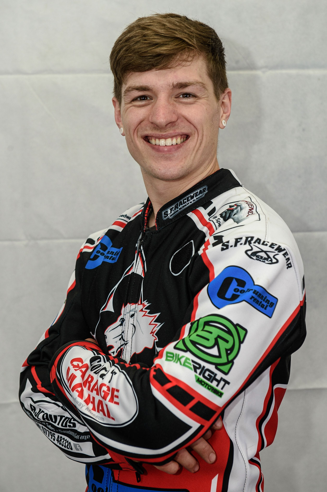 Photo: Ian CharlesConnor Coles - Belle Vue ColtsBelle Vue Press &amp; Practice, , National Speedway Stadium, Manchester Thursday  13  May  2021