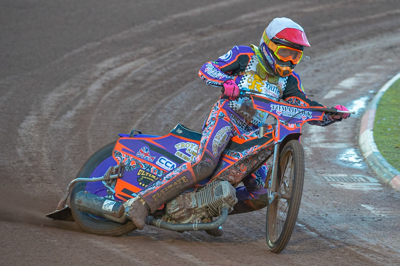 Photo: Ian CharlesElliot Kelly in action  (500cc A Class)British Youth Speedway Championship (Round 5), National Speedway Stadium, Manchester Saturday  10  October  2020
