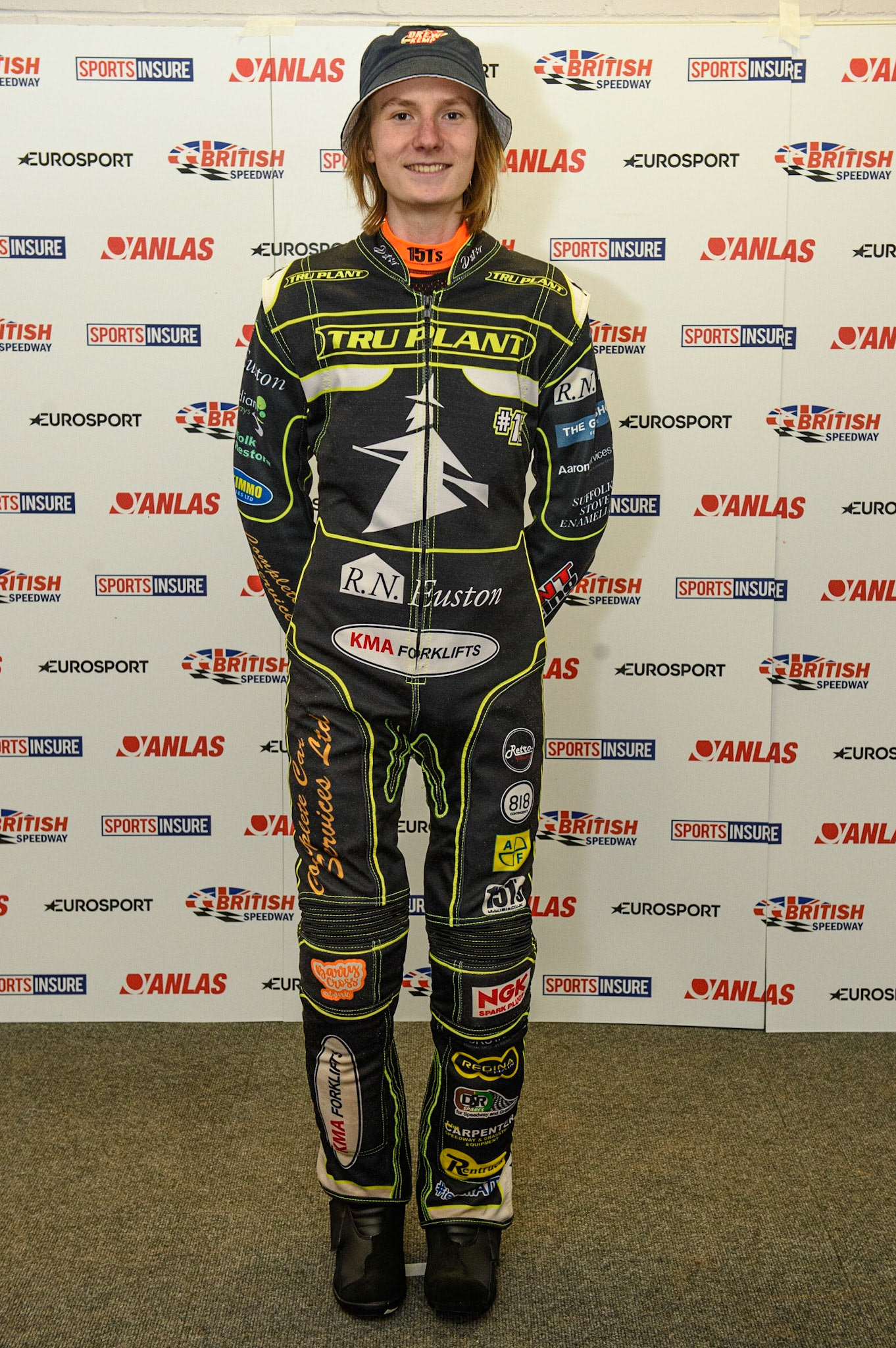Photo: Ian CharlesDrew Kemp, Rising Star of Ipswich WitchesDiscovery Networks Eurosport Speedway Season Launch, National Speedway Stadium, Manchester Wednesday  12  May  2021
