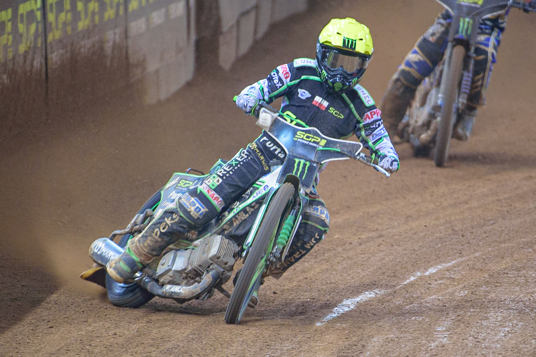 Patryk Dudek (692) in action  during the FIM  Speedway Grand Prix of Great Britain at the Principality Stadium, Cardiff on Saturday 13th August 2022. (Credit: Ian Charles | MI News