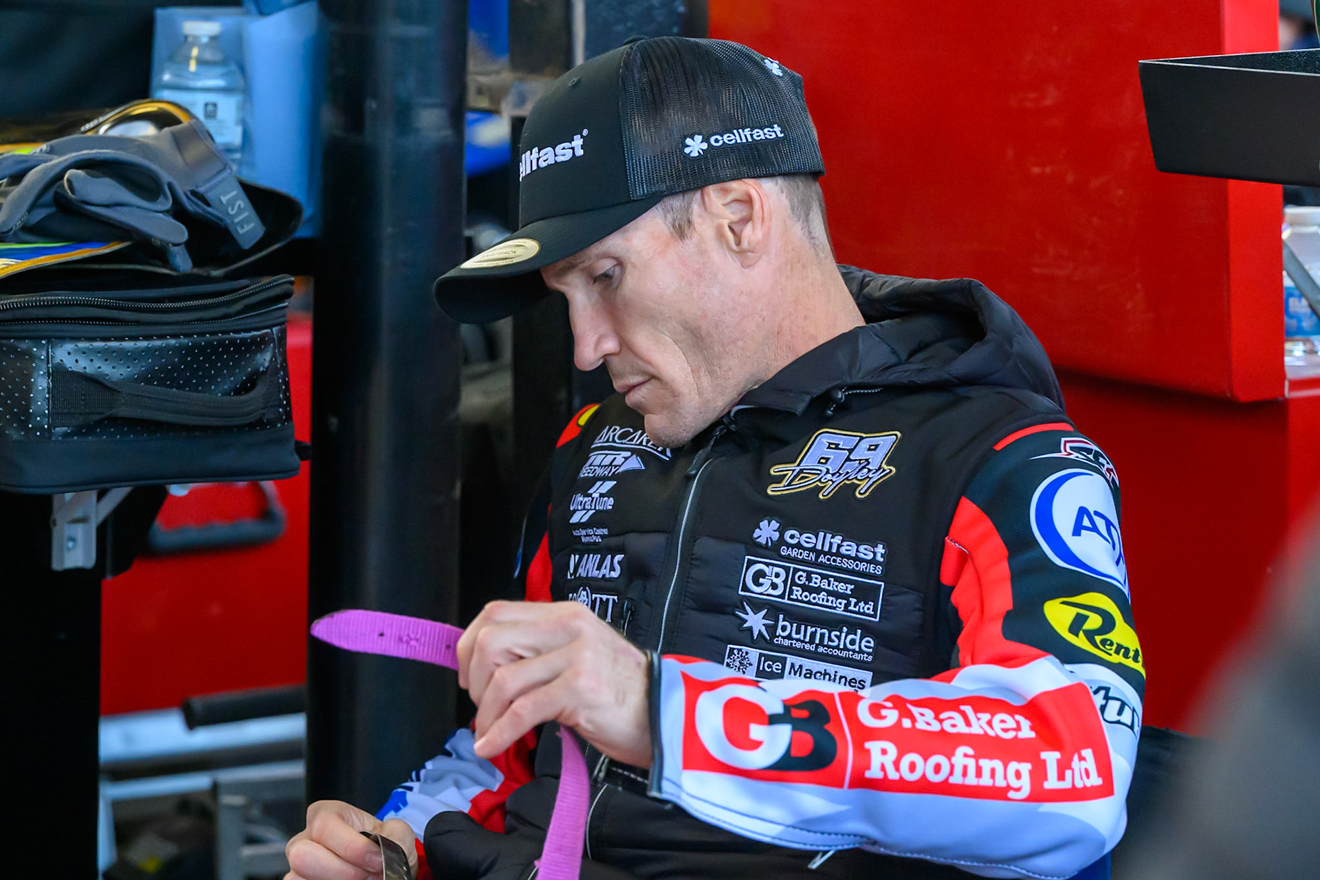 Jason Doyle of Belle Vue Aces during the Rowe Motor Oil Premiership match between Sheffield Tigers and Belle Vue Aces at Owlerton Stadium, Sheffield on Monday 31st August 2026. (Photo: Ian Charles | MI News)