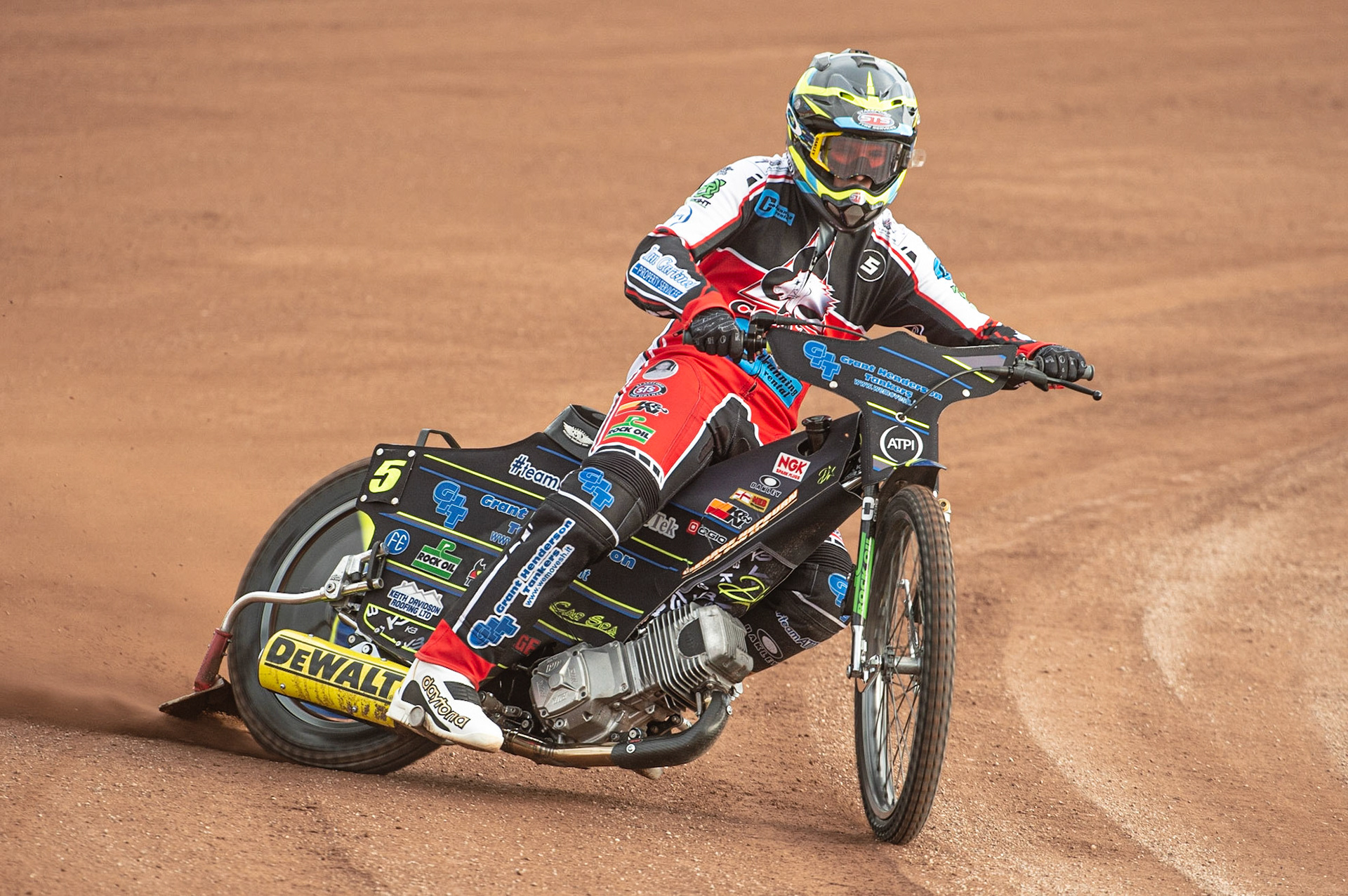 MANCHESTER, ENGLAND  - March 12  Kyle Bickley of Belle Vue Colts in action   during The Belle Vue Speedway Media Day, at The National Speedway Stadium, Manchester, on Thursday 12 March 2020. (Credit: Ian Charles | MI News)
