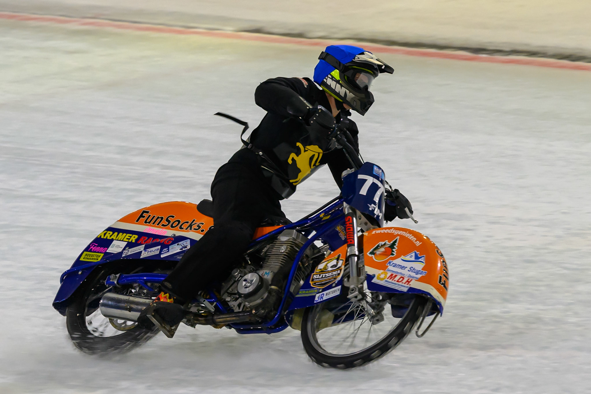 Leon Kramer of The Netherlands  in action during the ROELOF THIJS BOKAAL at Ice Rink Thialf, Heerenveen on Friday 10th April 2026.  (Photo: Ian Charles | MI News)
