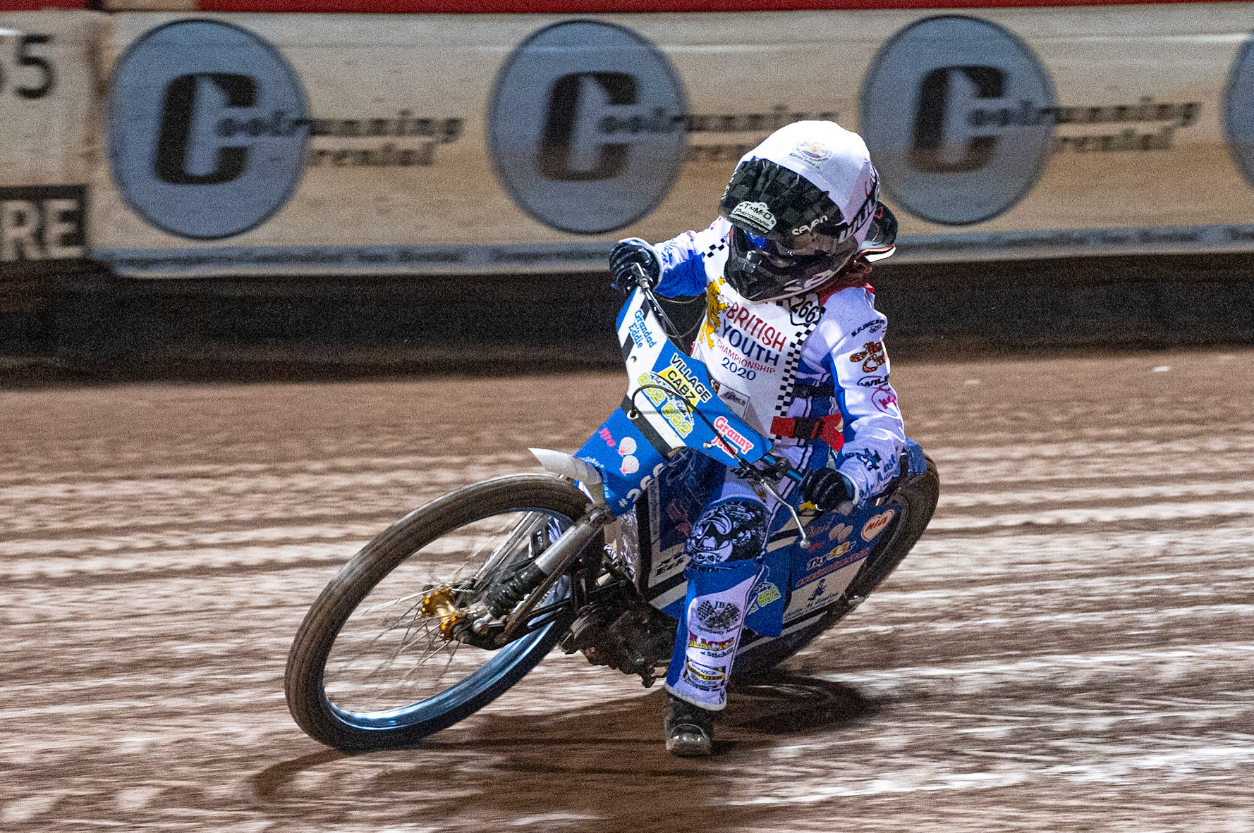 Photo: Ian CharlesCaydin Martin in action (125cc B Class)British Youth Speedway Championship (Round 5), National Speedway Stadium, Manchester Saturday  10  October  2020