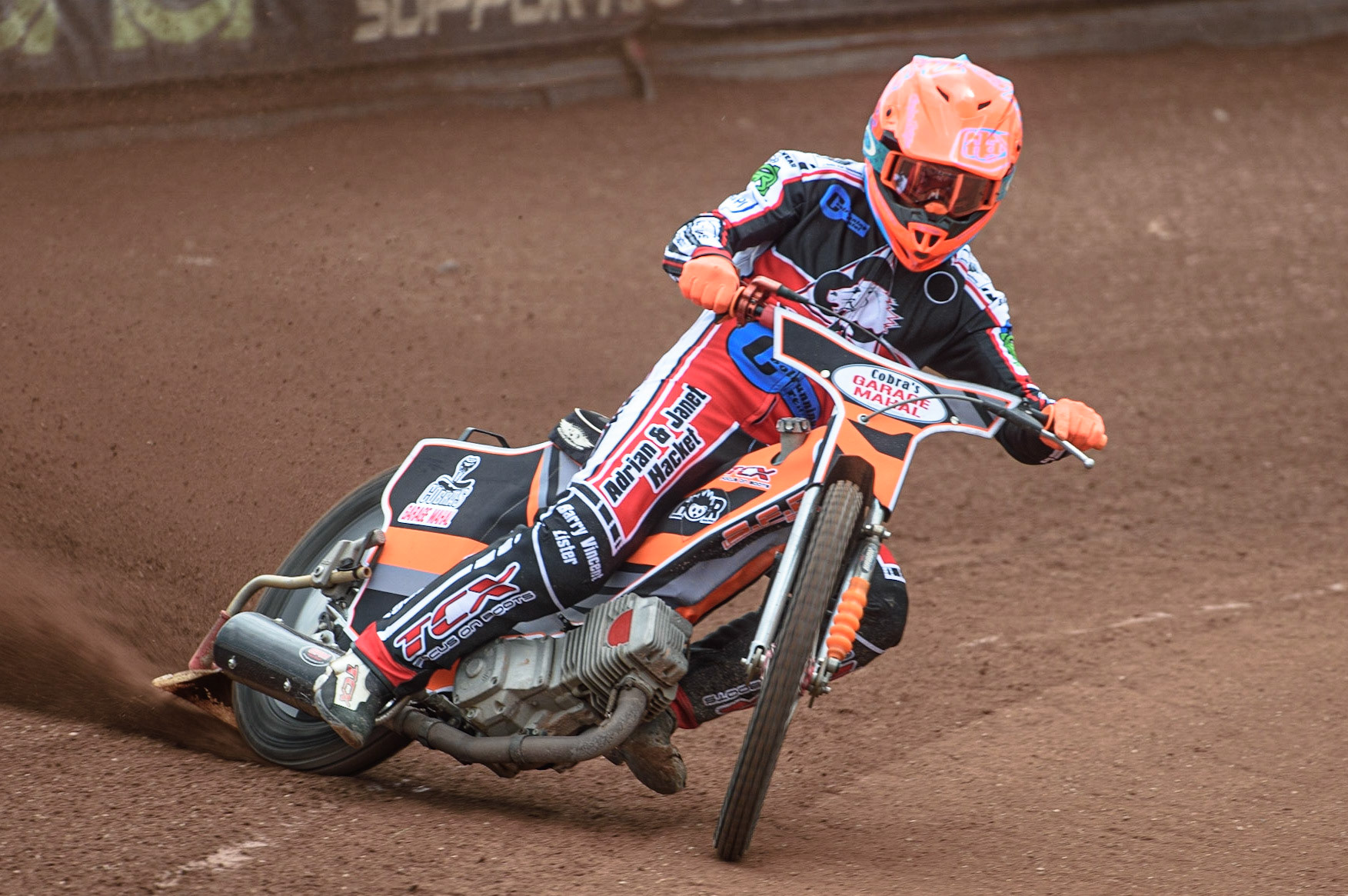 Photo: Ian CharlesConnor Coles in actionBelle Vue Press &amp; Practice Day, National Speedway Stadium, Manchester Thursday  13  May  2021
