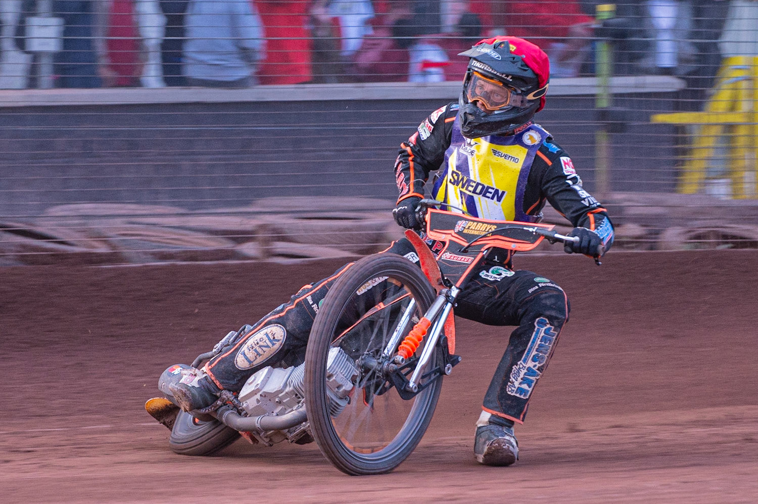 Photo by Ian Charles:

Jacob Thorssell (Sweden) in action 

FIM Speedway Grand Prix World Championship - Qualifying Round 1, Peugeot Ashfield Stadium, Glasgow, 8 June 2019