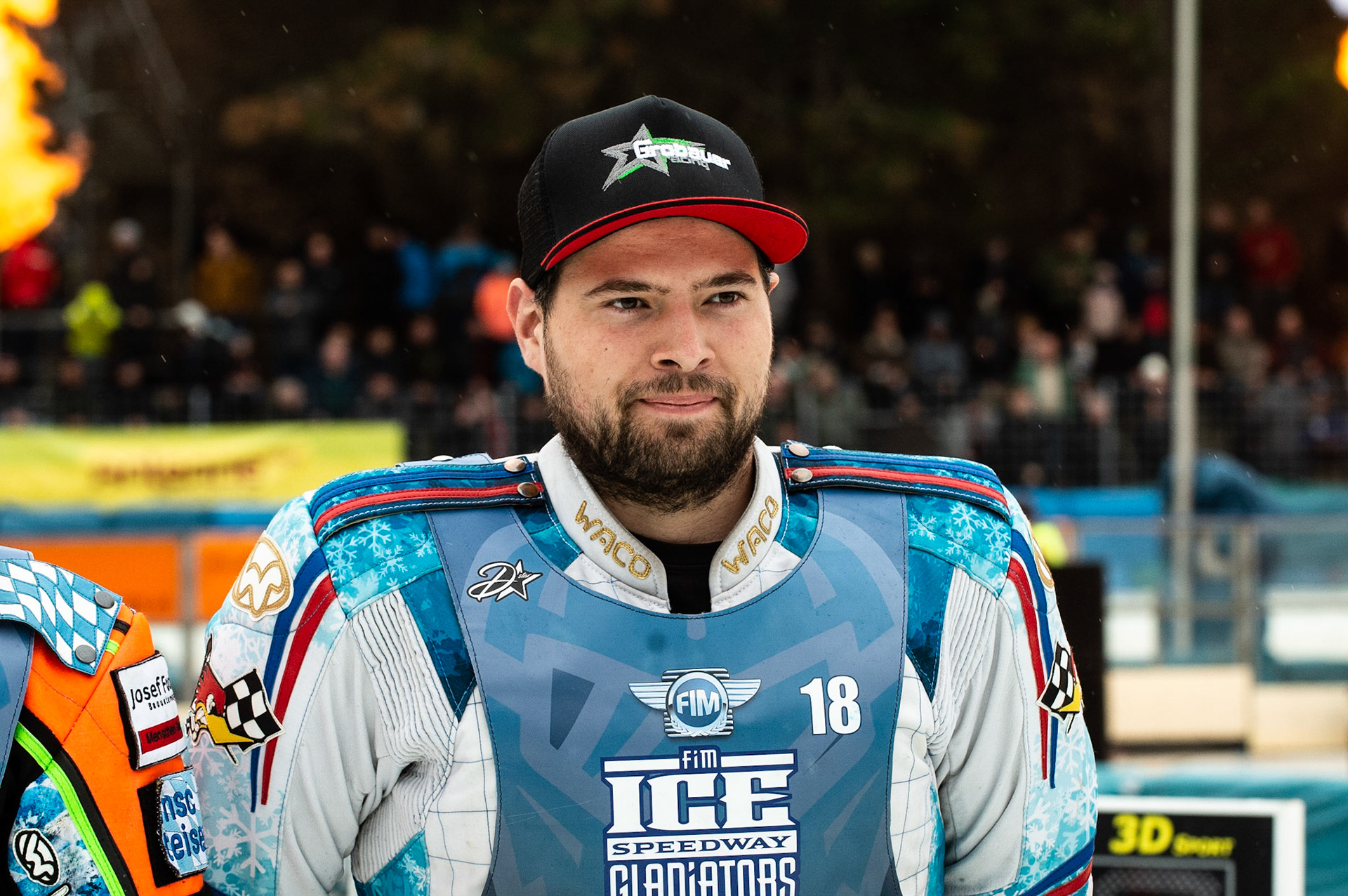 Photo: Ian Charles

Marc Geyer (18)

FIM Ice Speedway Gladiators World Championship, Final 3.2, Horst-Dohm Eisstadion, Berlin, Germany Sunday  3  March  2019