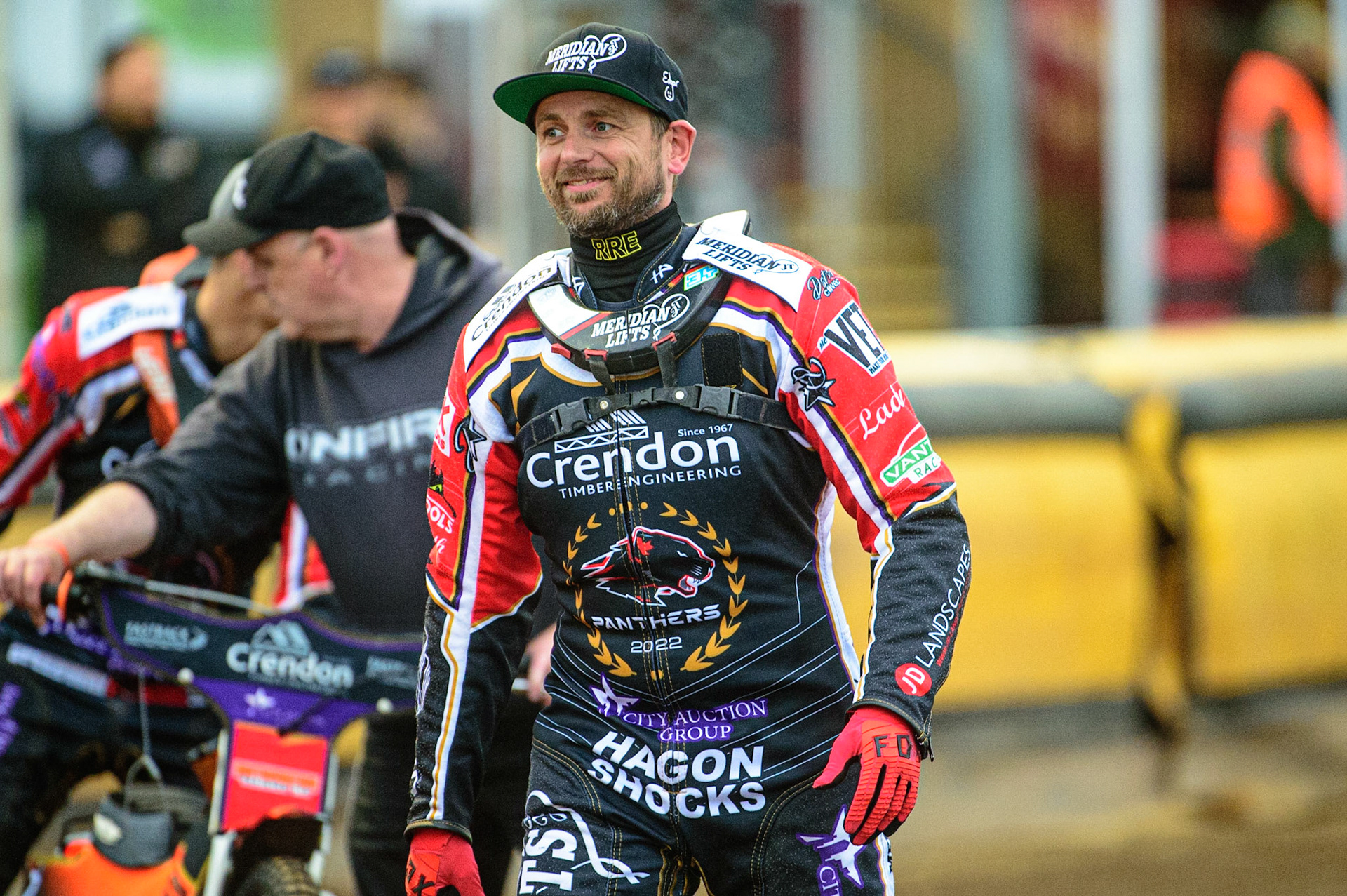 PETERBOROUGH, UK. MAY 9TH  Hans Andersen   during the SGB Premiership match between Peterborough Panthers and Belle Vue Aces at East of England Showground, Peterborough on Monday 9th May 2022. (Credit: Ian Charles | MI News)