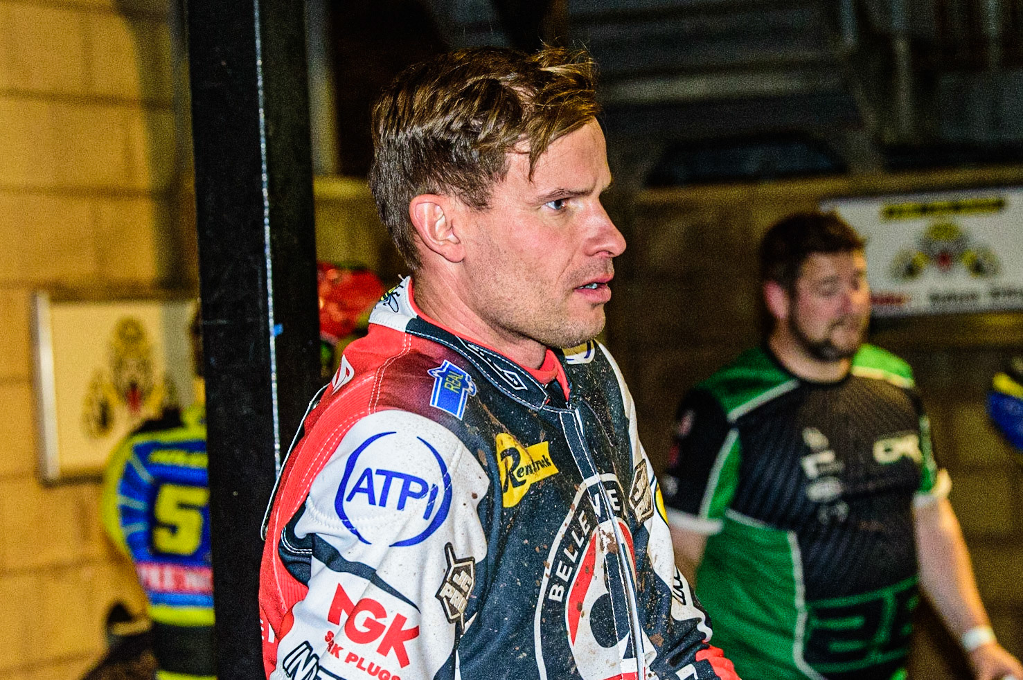 Matej Zagar during the SGB Premiership match between Sheffield Tigers and Belle Vue Aces at Owlerton Stadium, Sheffield on Thursday 22nd September 2022. (Credit: Ian Charles | MI News)