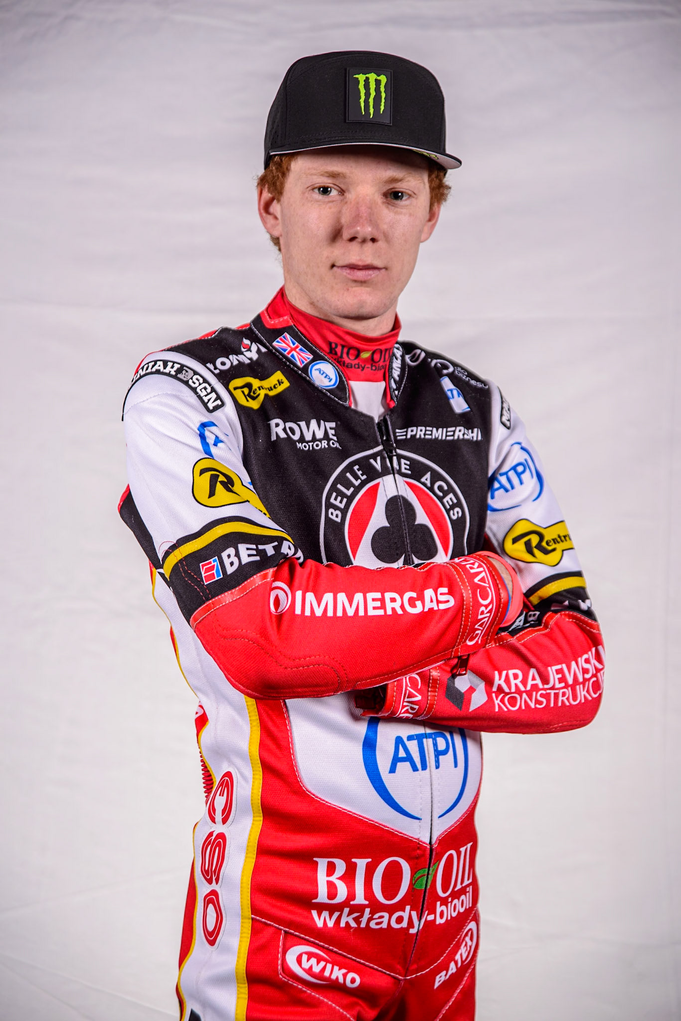 Dan Bewley - Belle Vue Aces during the Belle Vue Aces Media Day at the National Speedway Stadium, Manchester on Wednesday 12th March 2025. (Photo: Ian Charles | MI News)