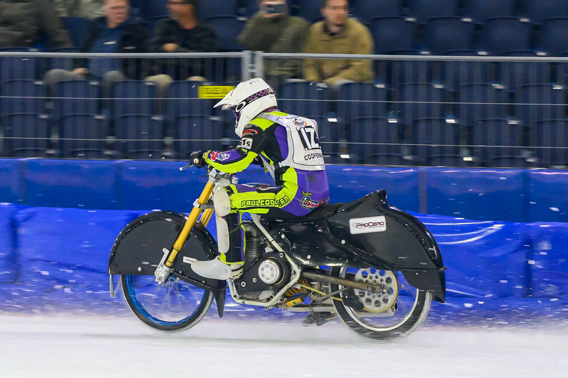 Paul Cooper of Great Britain  in action during the ROELOF THIJS BOKAAL at Ice Rink Thialf, Heerenveen on Friday 10th April 2026.  (Photo: Ian Charles | MI News)