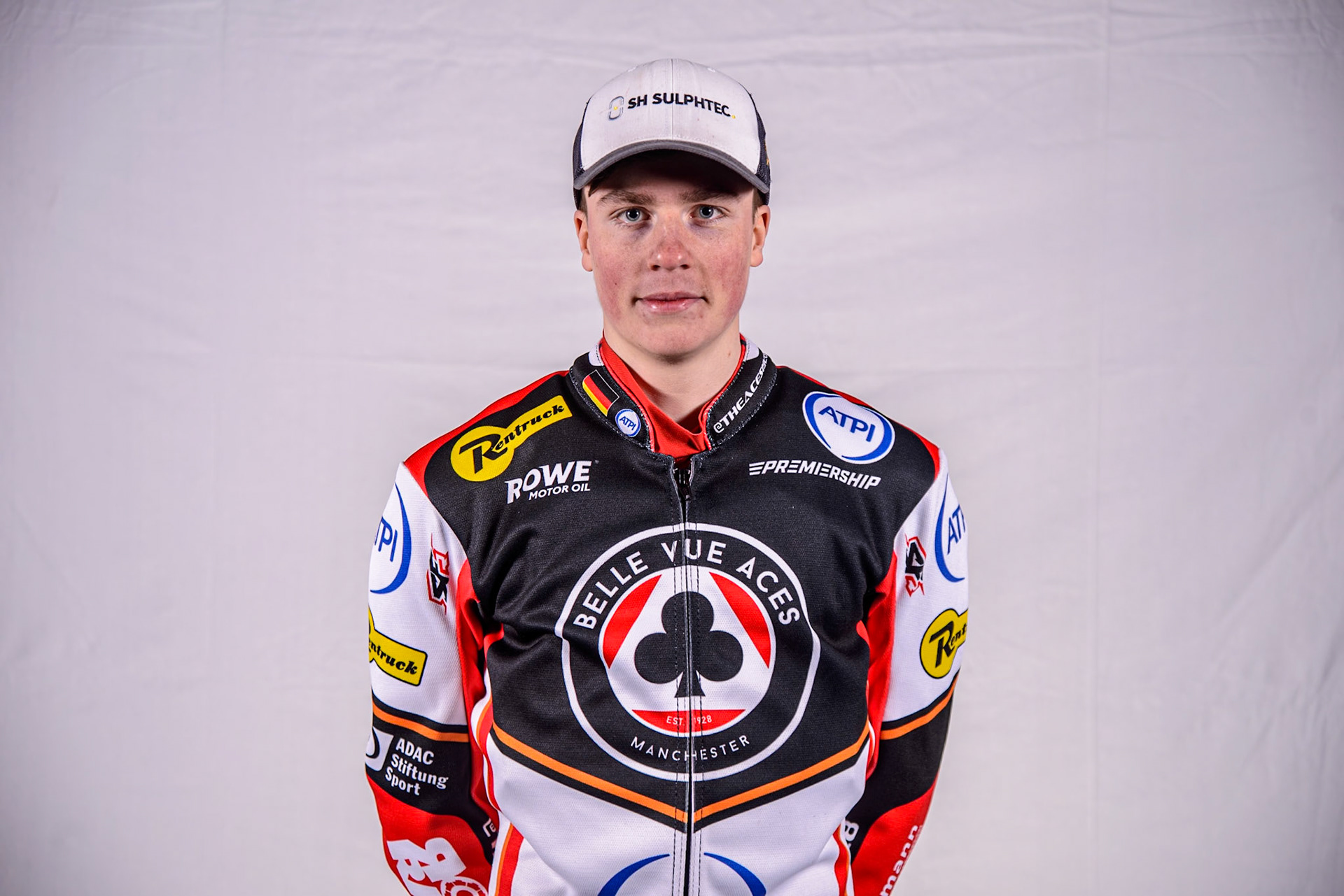Norick Blödorn - Belle Vue Aces during the Belle Vue Aces Media Day at the National Speedway Stadium, Manchester on Wednesday 12th March 2025. (Photo: Ian Charles | MI News)