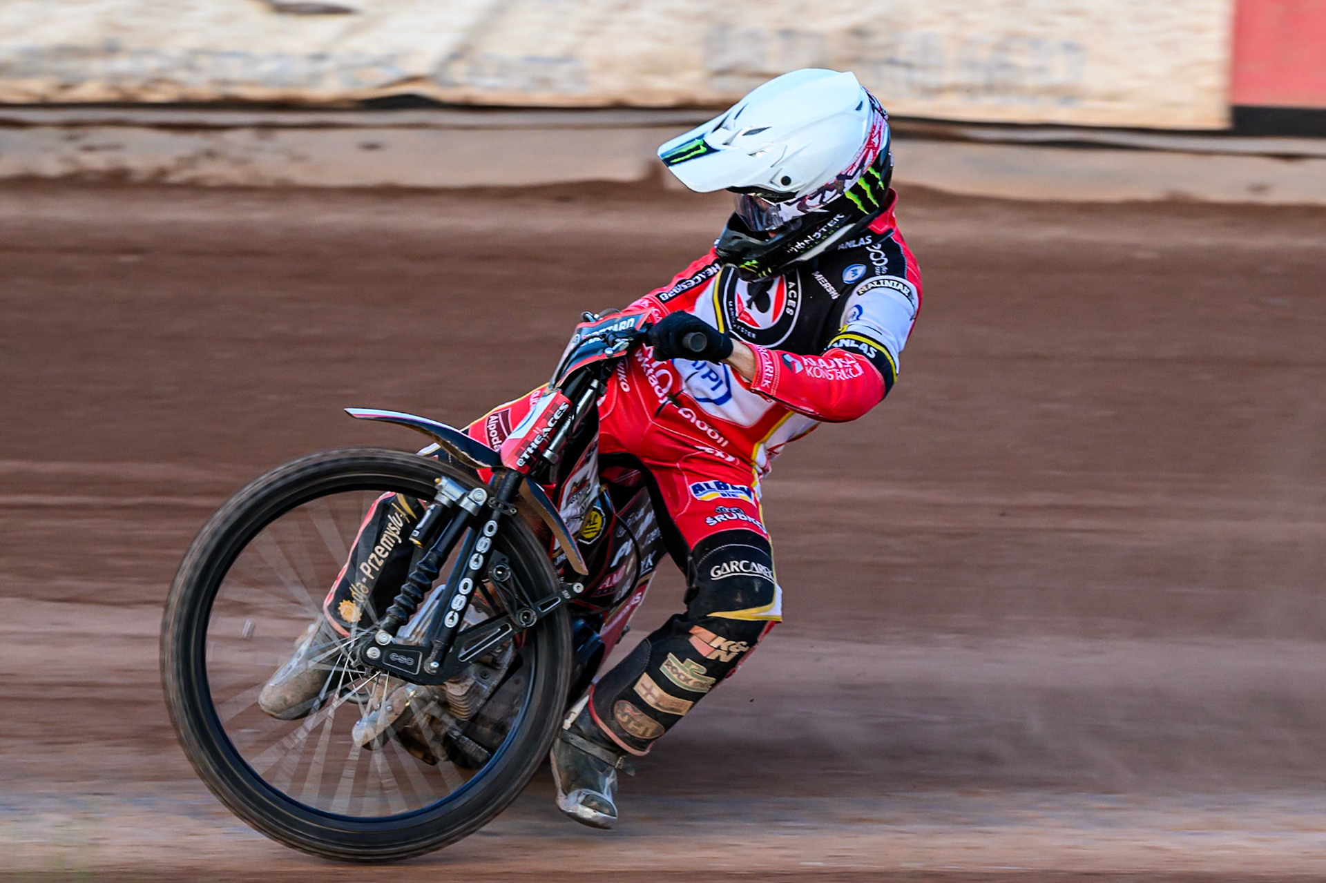 Belle Vue Aces' Dan Bewley  in action during the Rowe Motor Oil Premiership match between Birmingham Brummies and Belle Vue Aces at Perry Barr Stadium, Birmingham on Monday 28th July 2025. (Photo: Ian Charles | MI News)