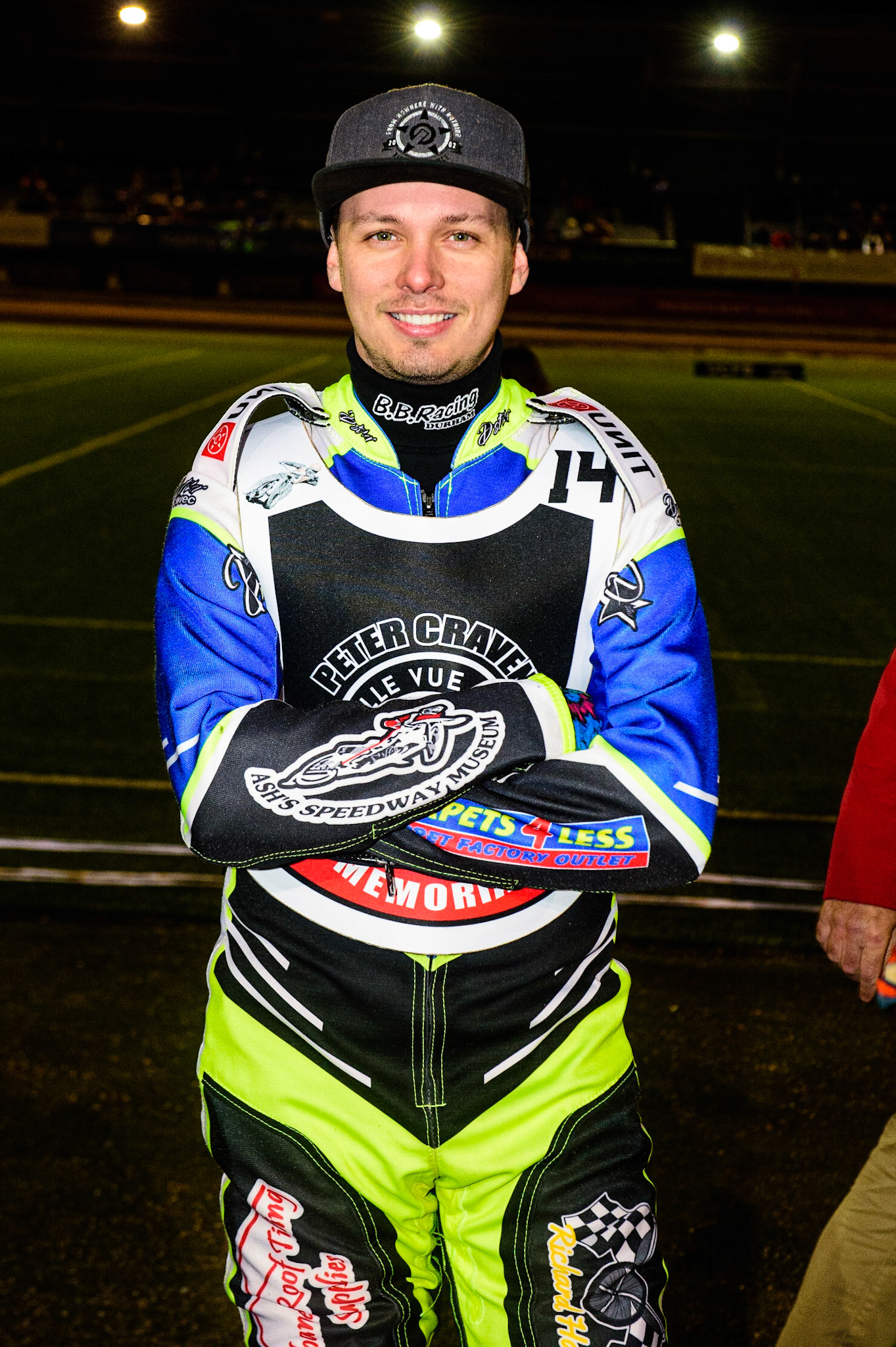 MANCHESTER, UK. OCT 23RD  Nick Morris  during the Peter Craven Memorial Trophy event at the National Speedway Stadium, Manchester on Saturday 23rd October 2021. (Credit: Ian Charles | MI News)