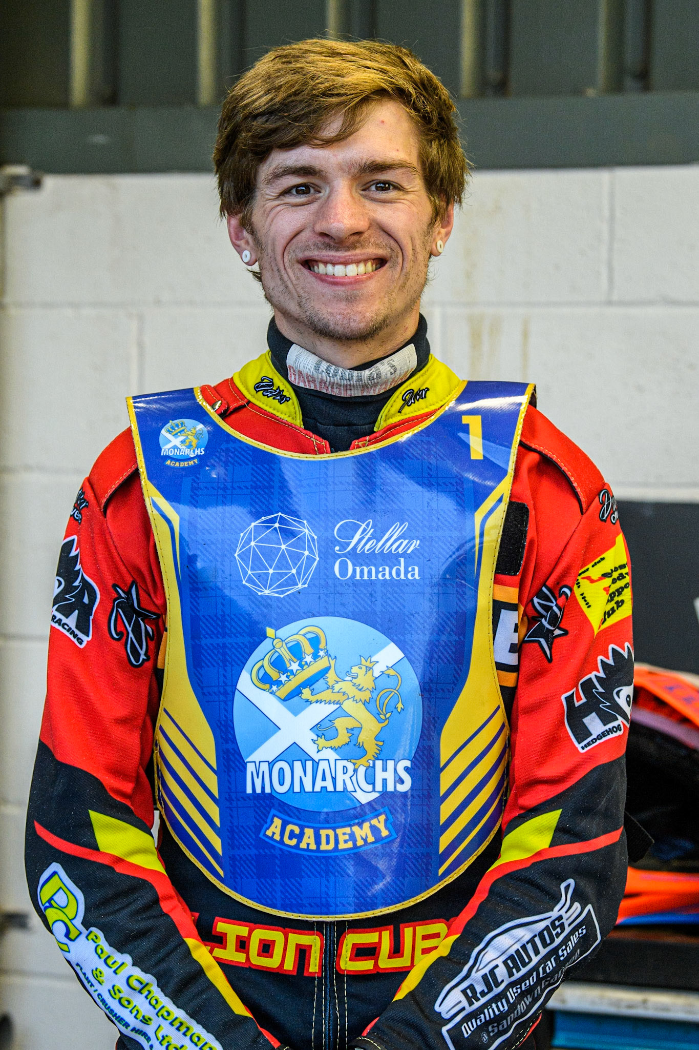 Connor Coles - guest rider for Edinburgh Stellar Monarchs Academy during the National Development League match between Belle Vue Colts and Edinburgh Monarchs Academy at the National Speedway Stadium, Manchester on Friday 21st July 2023. (Photo: Ian Charles | MI News)