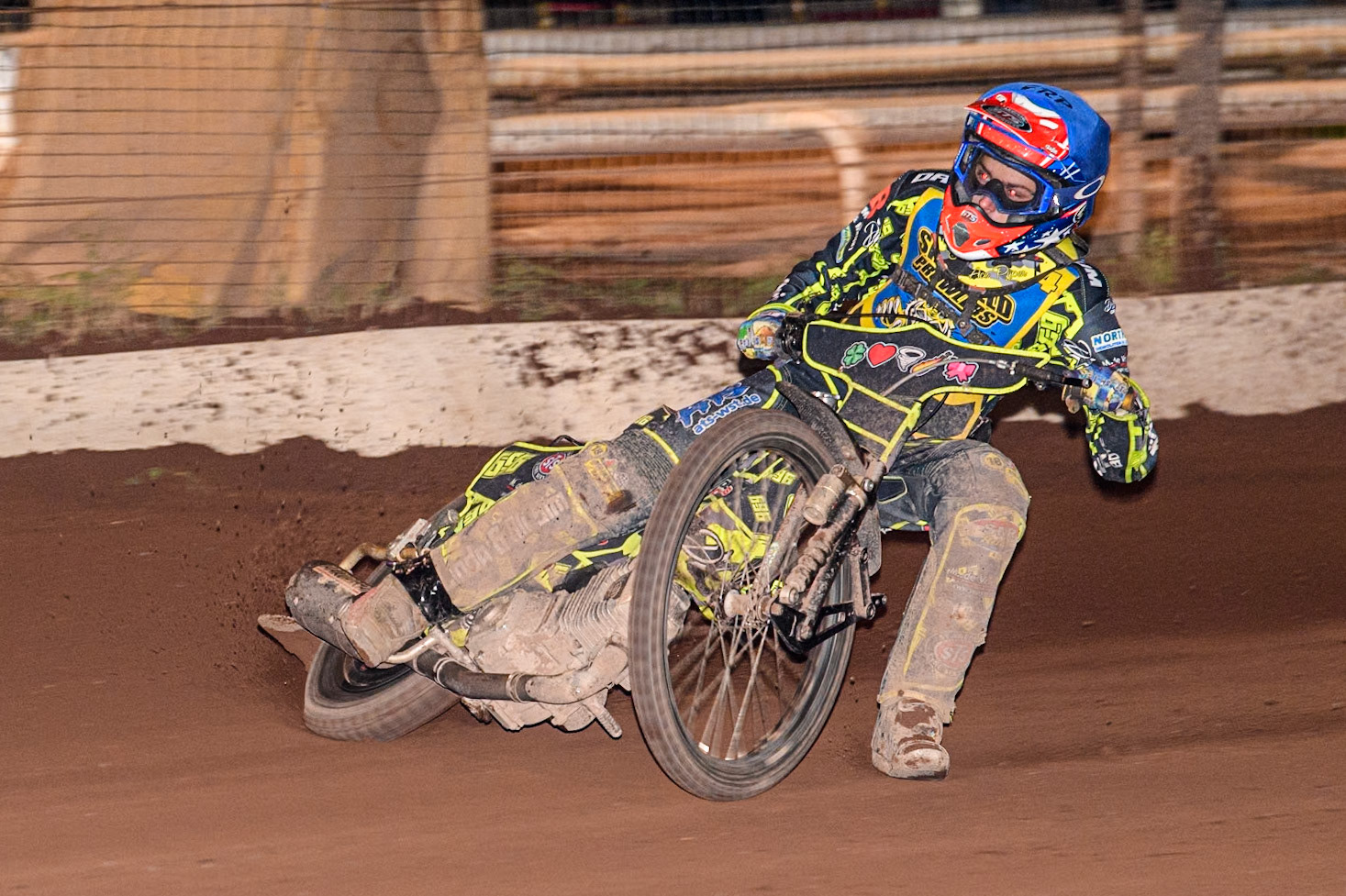 Sheffield Tiger Cubs' Ace Pijper  in action during the WSRA National Development League match between Sheffield Tiger Cubs and Belle Vue Colts at Owlerton Stadium, Sheffield on Thursday 12th September 2024. (Photo: Ian Charles | MI News)