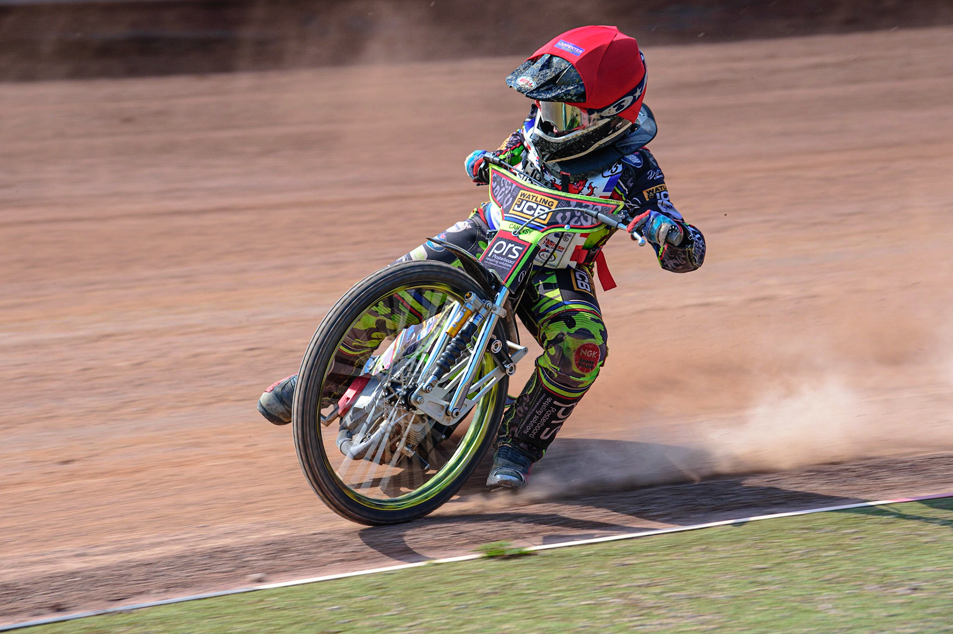 MANCHESTER, UK. JUN 3RD William Cairns (145)  in action  during the British Youth Speedway Championship (Round 4)  at the National Speedway Stadium, Manchester on Friday 3rd June 2022. (Credit: Ian Charles | MI News)