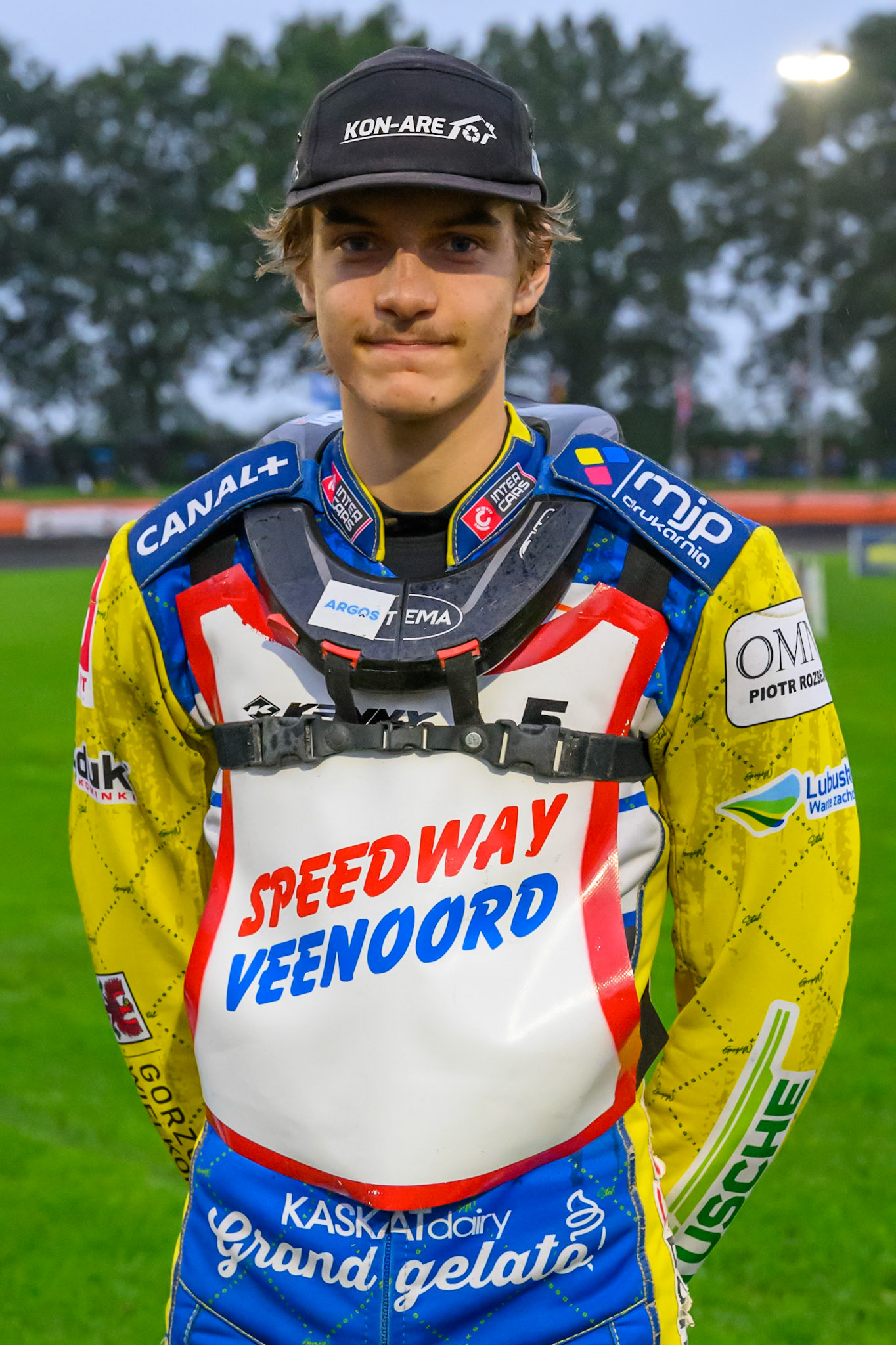 Leon Sziegiel of Poland during the Gouden KENNY Helm at Speedway Veenoord, Veenoord in the Netherlands on Saturday 19th September 2026. (Photo: Ian Charles | MI News)