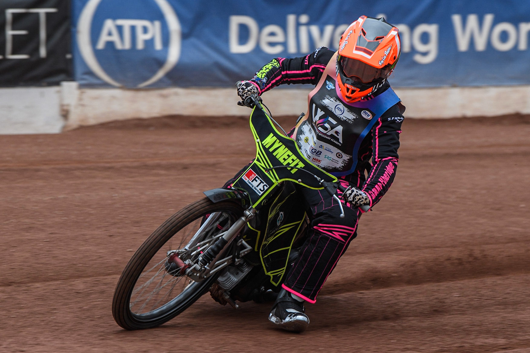 Bree Etheridge on track during the FIM Women's  Speedway Academy at the National Speedway Stadium, Manchester on Friday 4th August 2023. (Photo: Ian Charles | MI News)