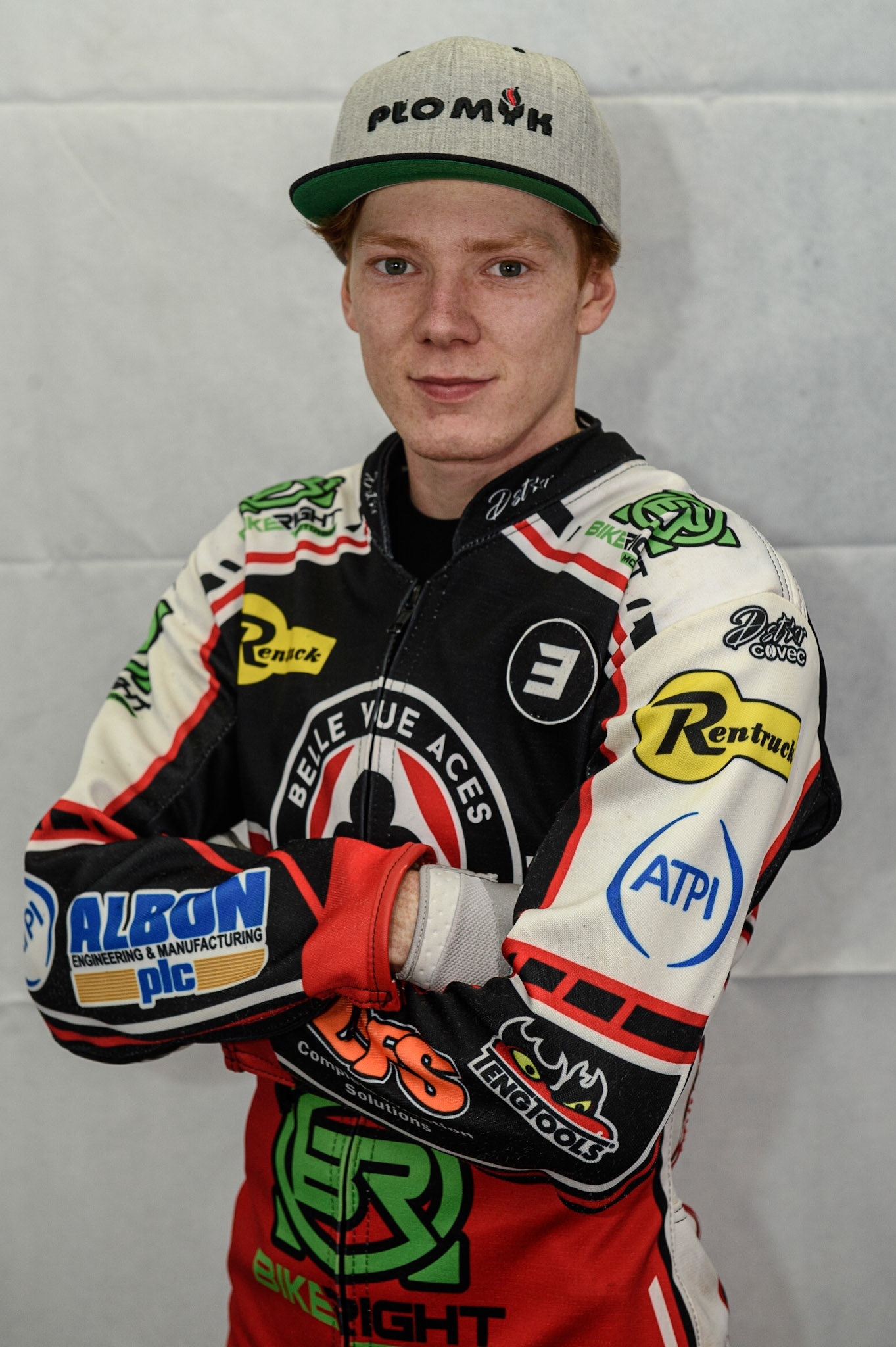 Photo: Ian CharlesDan Bewley - Belle Vue AcesBelle Vue Press &amp; Practice, , National Speedway Stadium, Manchester Thursday  13  May  2021