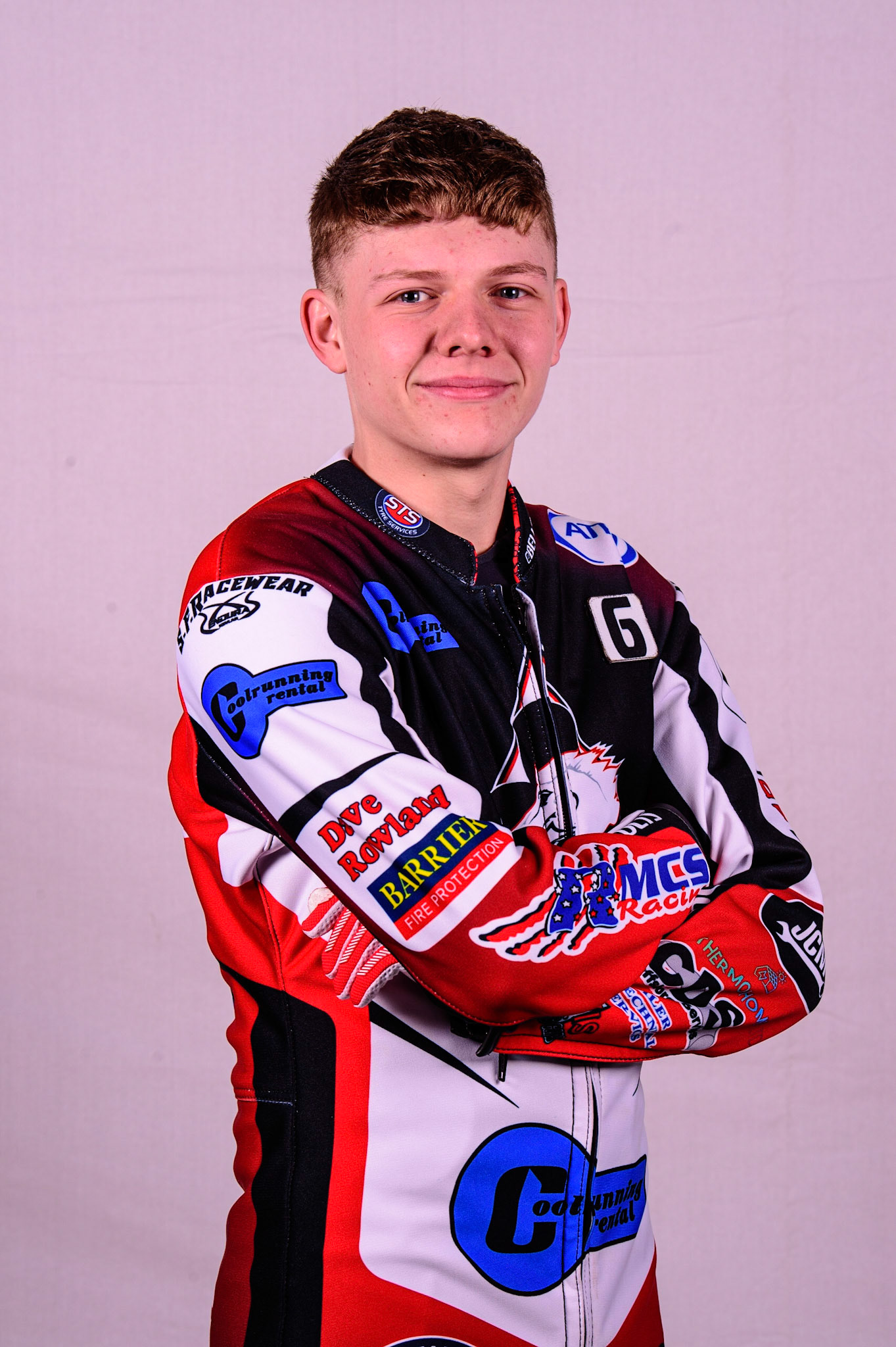 MANCHESTER, UK. MAR 14TH Archie Freeman - Belle Vue 'Cool Running' Colts during the Belle Vue Speedway Media Day at the National Speedway Stadium, Manchester on Monday 14th March 2022. (Credit: Ian Charles | MI News)