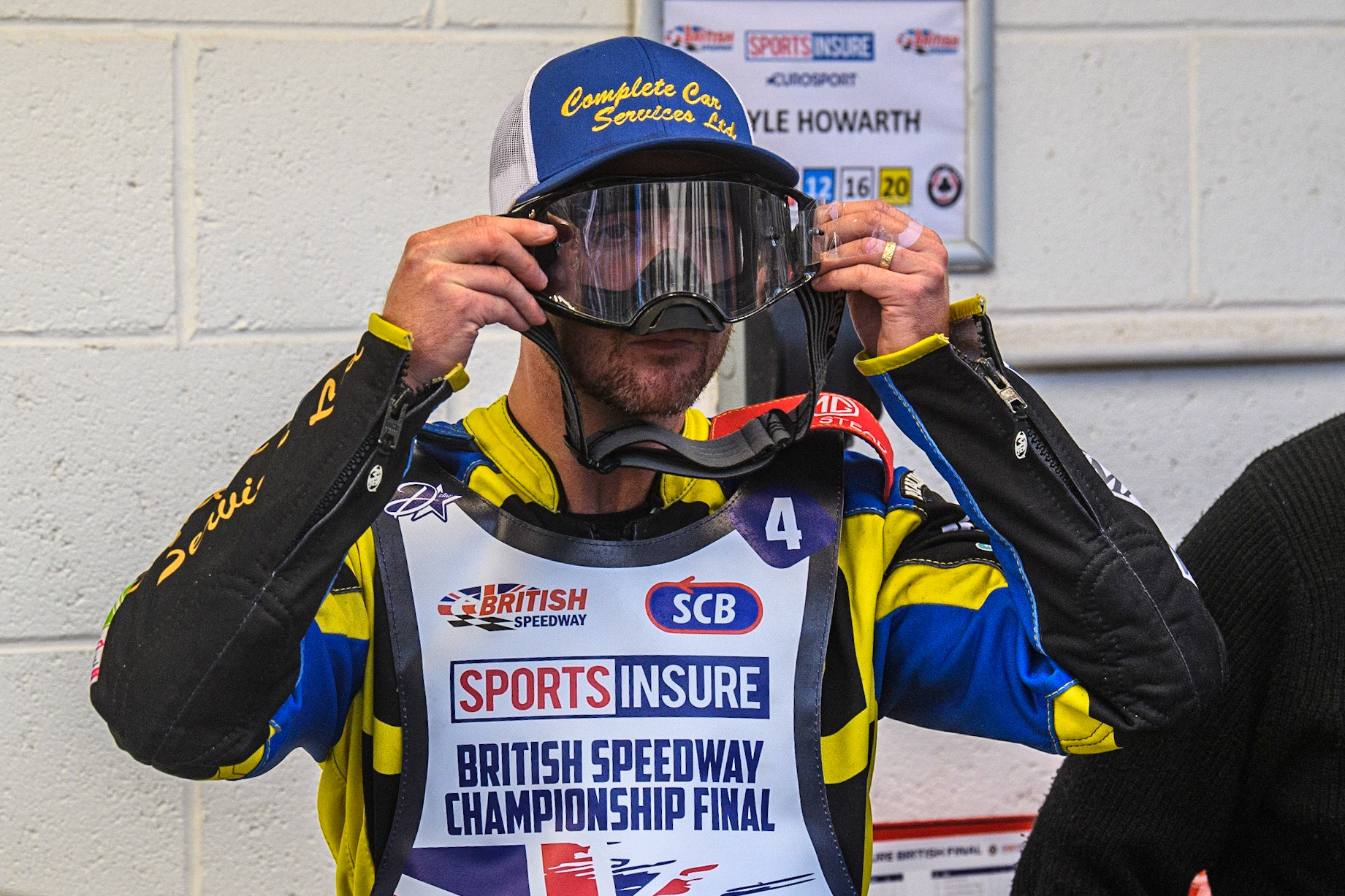 Kyle Howarth during the Sports Insure British Speedway Final at the National Speedway Stadium, Manchester on Monday 14th August 2023. (Photo: Ian Charles | MI News)