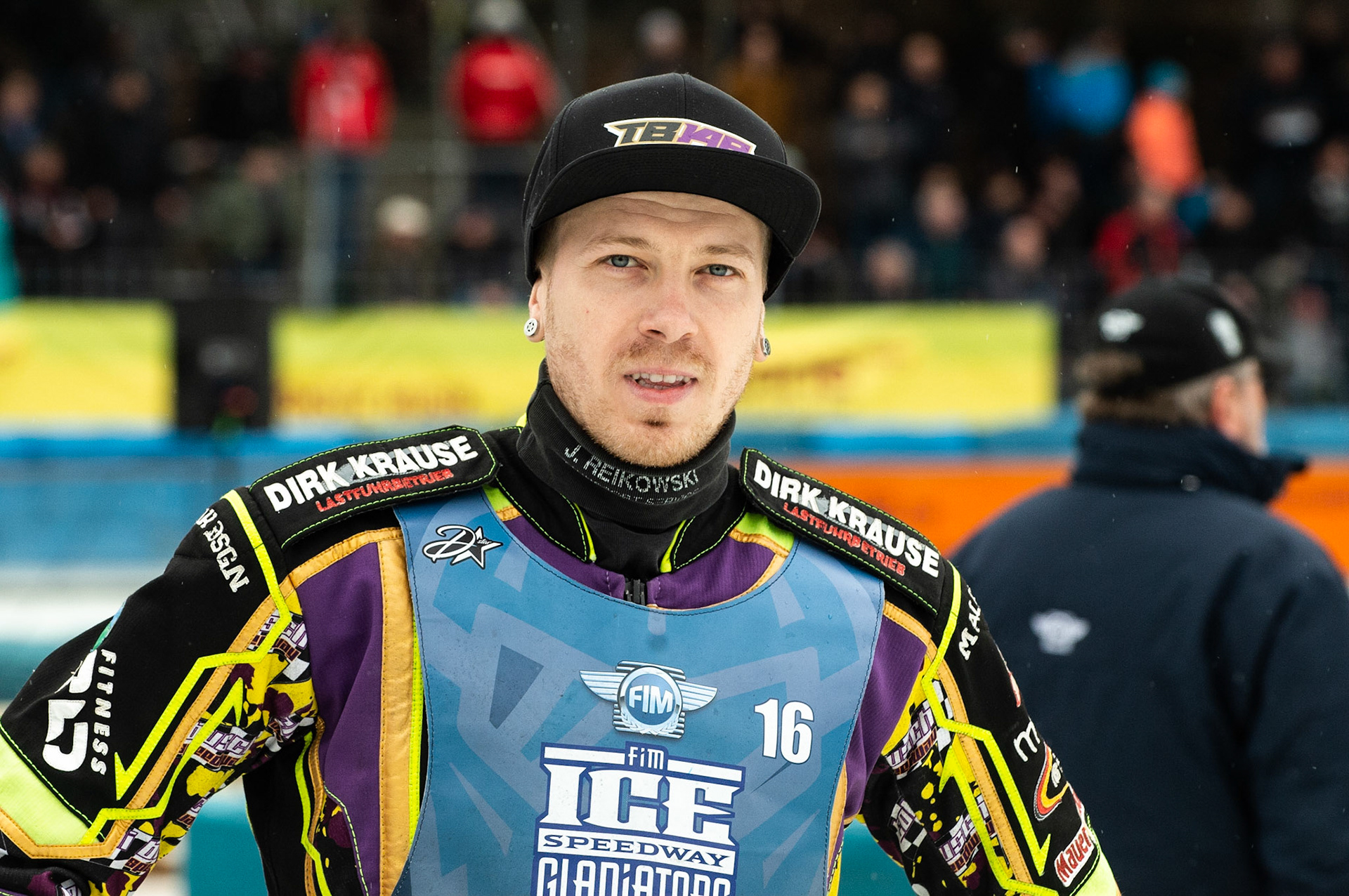 Photo: Ian Charles

Tobias Busch (16)

FIM Ice Speedway Gladiators World Championship, Final 3.2, Horst-Dohm Eisstadion, Berlin, Germany Sunday  3  March  2019