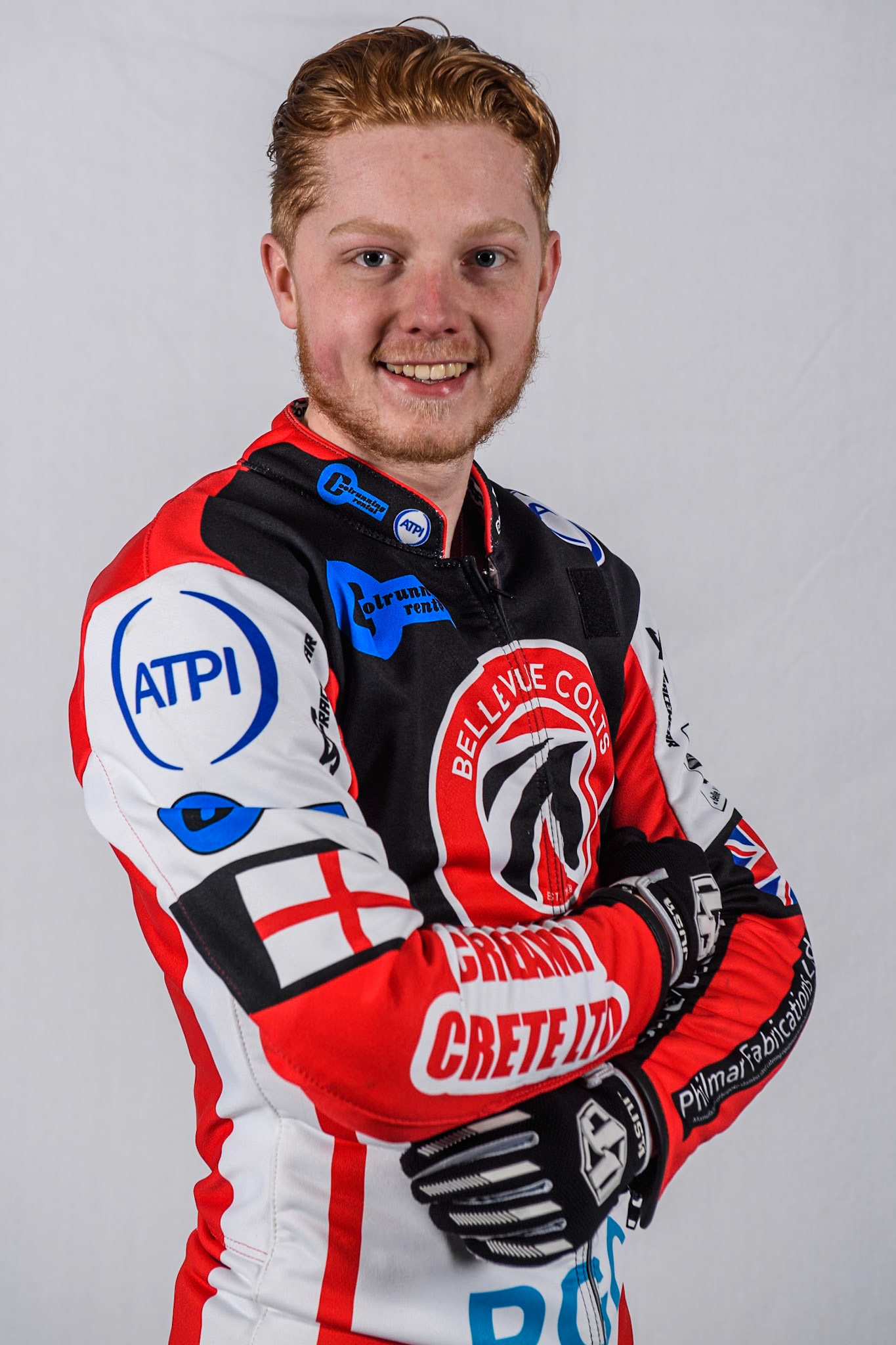 Belle Vue Colts' rider Jack Shimelt  during the Belle Vue Aces Media Day at the National Speedway Stadium, Manchester on Monday 11th March 2024. (Photo: Ian Charles | MI News)