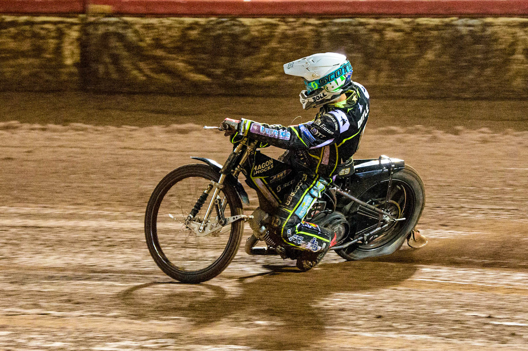 Jason Doyle in action   during the Grant Henderson Pairs at the National Speedway Stadium, Manchester on Thursday 27th October 2022. (Credit: Ian Charles | MI NEWS)