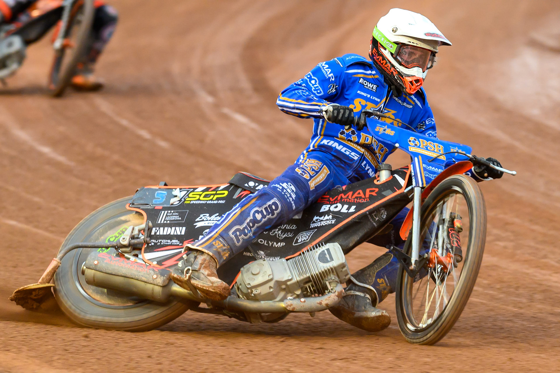 Jan Kvech of Kings Lynn Stars in action during the Rowe Motor Oil Premiership match between Belle Vue Aces and King's Lynn Stars at the National Speedway Stadium, Manchester on Monday 29th June 2026. (Photo: Ian Charles | MI News)