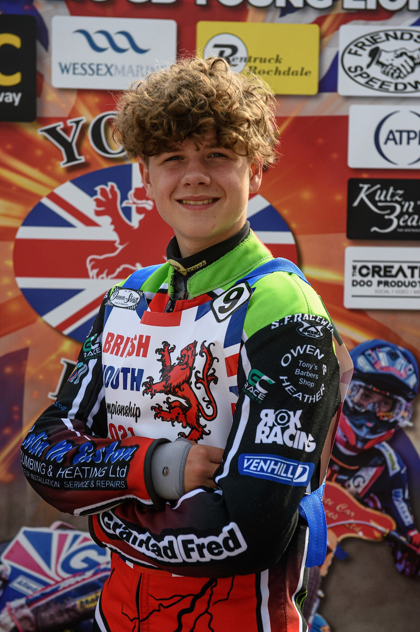 MANCHESTER, UK. MAY 28TH   Luke Harrison  - 250cc CLASS during the British Junior Championship at the National Speedway Stadium, Manchester on Friday 28th May 2021. (Credit: Ian Charles | MI News)