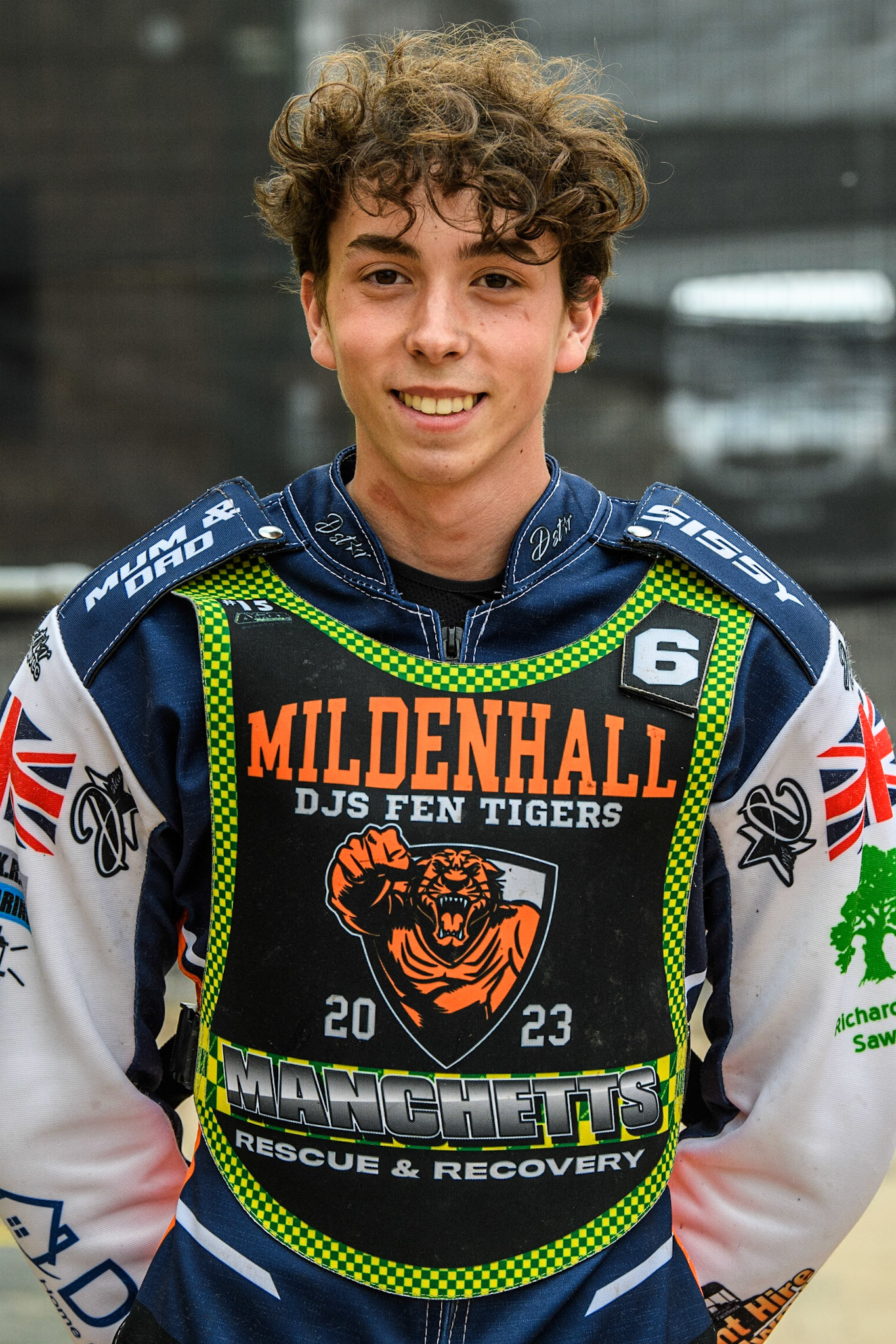 William Richardson - Mildenhall Manchettes Fen Tigers during the National Development League match between Belle Vue Colts and Mildenhall Fens Tigers at the National Speedway Stadium, Manchester on Friday 26th May 2023. (Photo: Ian Charles | MI News)
