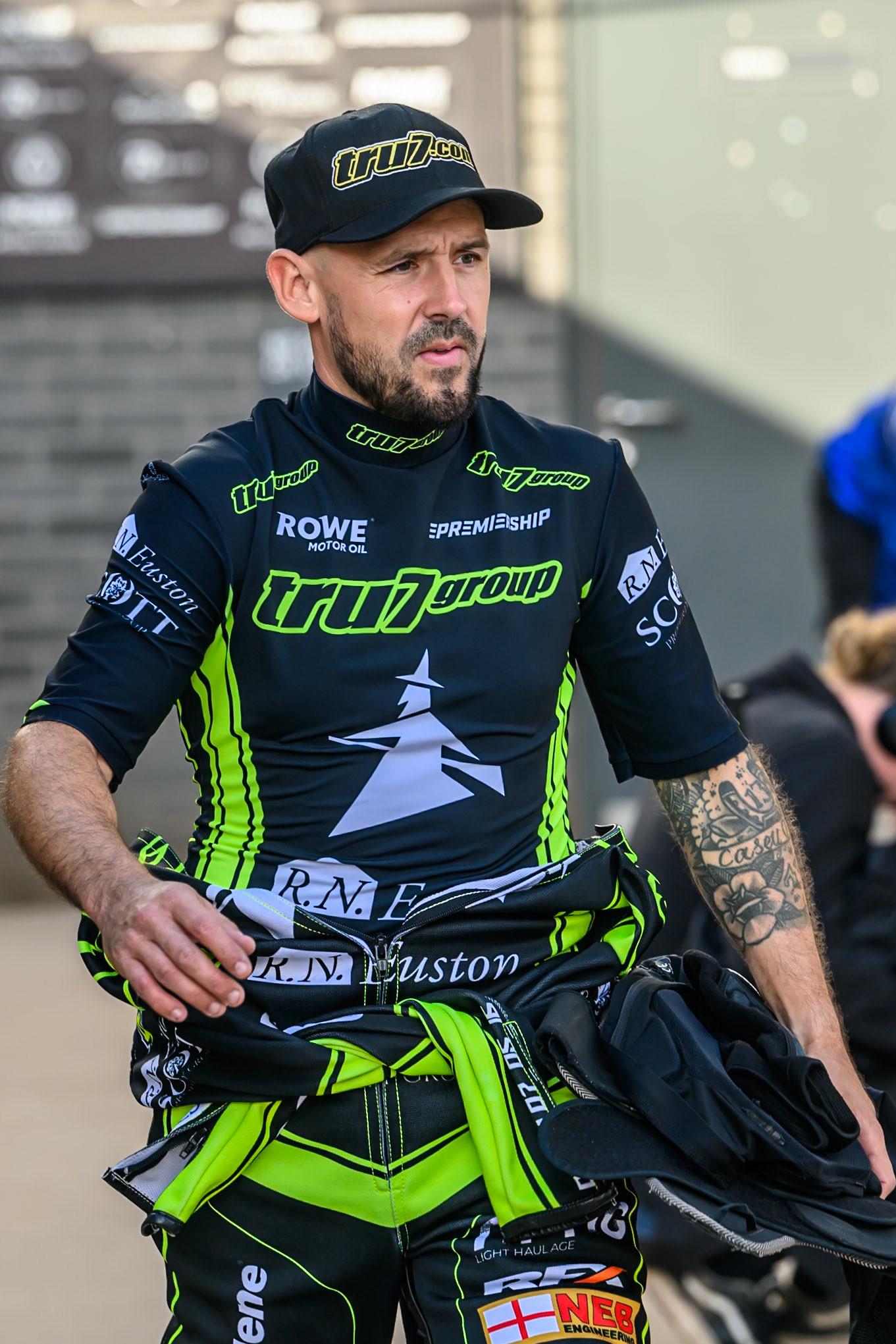 Danny King of Ipswich Witches during the Rowe Motor Oil Premiership match between Belle Vue Aces and Ipswich Witches at the National Speedway Stadium, Manchester on Monday 4th August 2025. (Photo: Ian Charles | MI News)