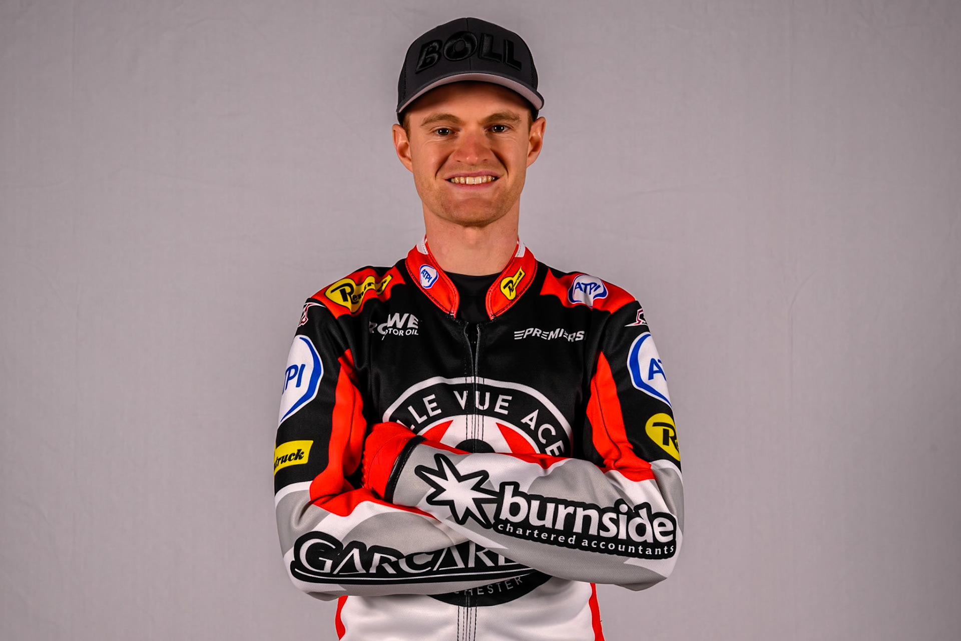 Brady Kurtz of Belle Vue Aces during the Belle Vue Aces Media Day at the National Speedway Stadium, Manchester on Wednesday 11th March 2026. (Photo: Ian Charles | MI News)