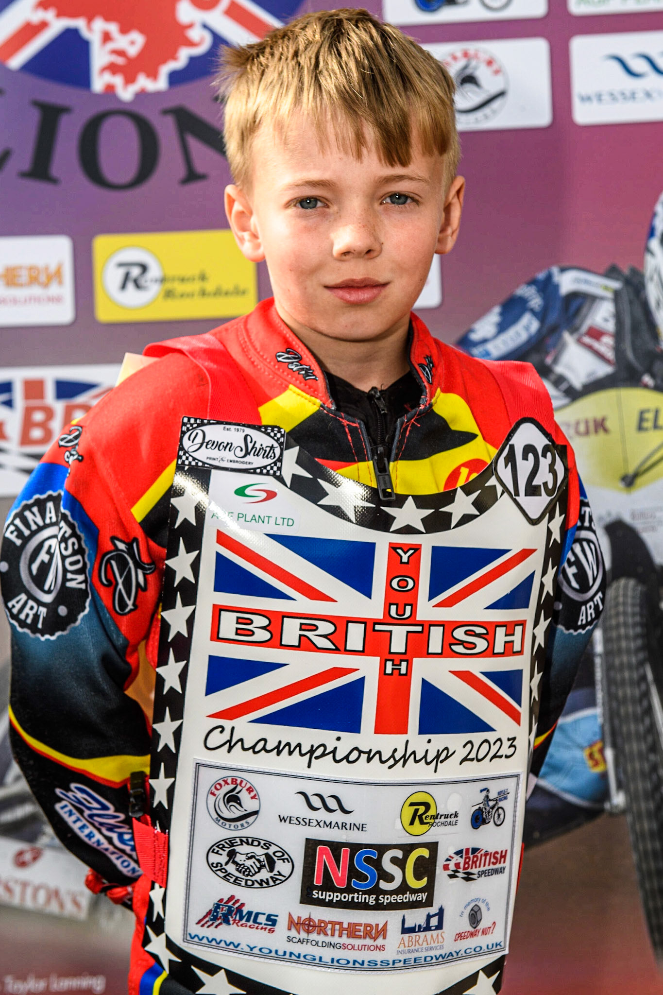 Charlie Fletcher during the British Youth Championships at the National Speedway Stadium, Manchester on Friday 12th May 2023. (Photo: Ian Charles | MI News)