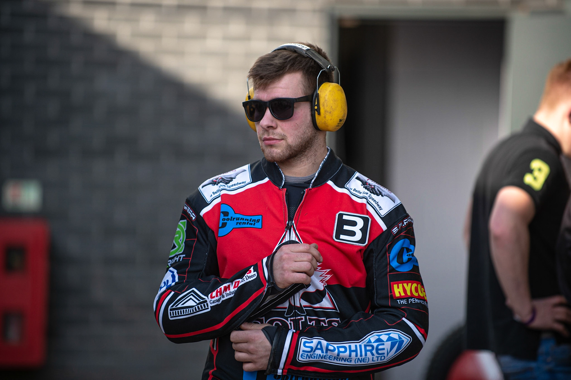 Photo: Ian Charles

Danny Phillips 

Belle Vue Colts v Plymouth Gladiators National League, Belle Vue National Speedway Stadium, Manchester, Thursday 23  May  2019