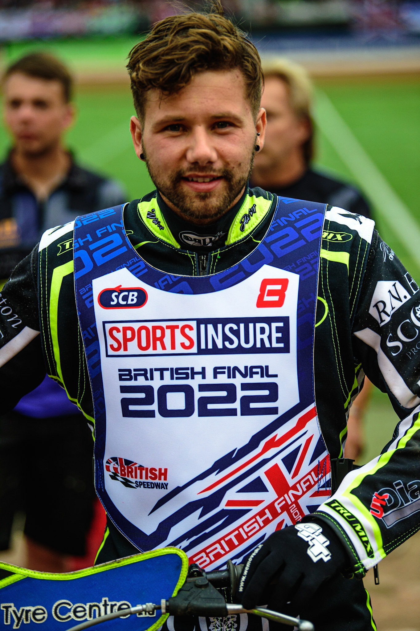 Danyon Hume during the Sports Insure British Speedway Championship Final at the National Speedway Stadium, Bellevue, Manchester, England on Monday 1st August 2022. (Photo by: Ian Charles | MI News)