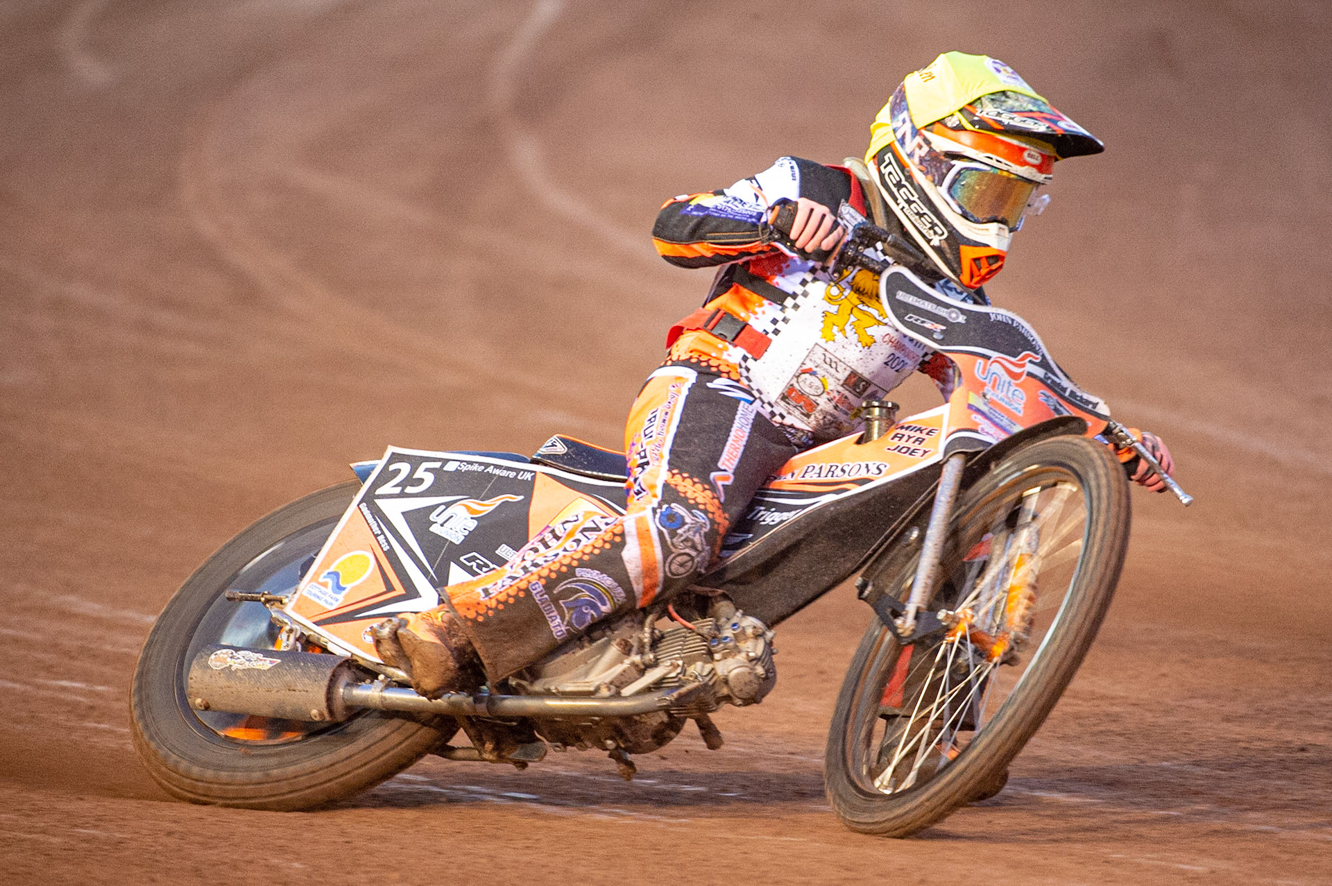 Photo: Ian CharlesBen Trigger in action  (125cc A Class)British Youth Speedway Championship (Round 5), National Speedway Stadium, Manchester Saturday  10  October  2020