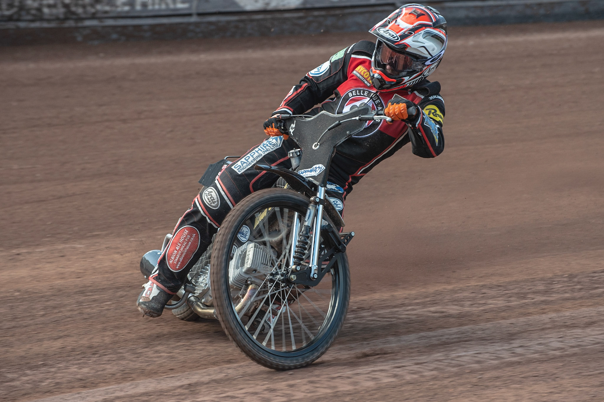 Photo by Ian Charles:

Ricky Wells in action 

Belle Vue Speedway Press & Practice Day, National Speedway Stadium, Manchester, Monday, 25, March, 2019