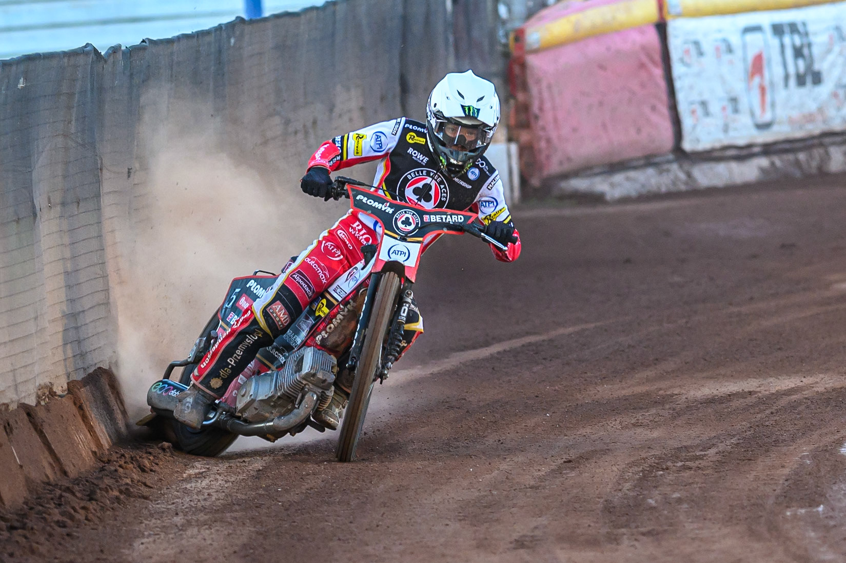 Belle Vue Aces' Dan Bewley  in action during the Rowe Motor Oil Premiership match between Birmingham Brummies and Belle Vue Aces at Perry Barr Stadium, Birmingham on Monday 28th July 2025. (Photo: Ian Charles | MI News)