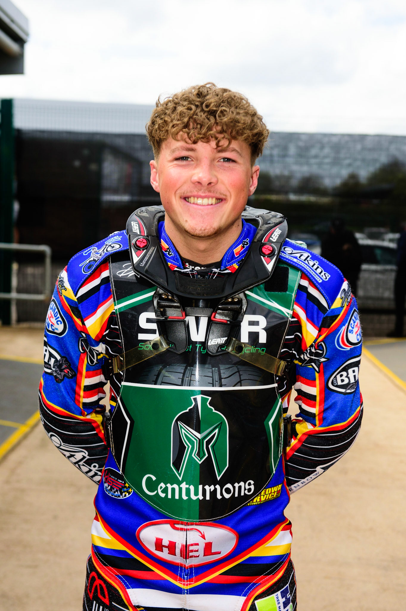 MANCHESTER, UK. APR 15TH   Henry Atkins of Plymouth SWTR Centurions   during the National Development League match between Belle Vue Colts and Plymouth Centurions at the National Speedway Stadium, Manchester on Friday 15th April 2022. (Credit: Ian Charles | MI News)