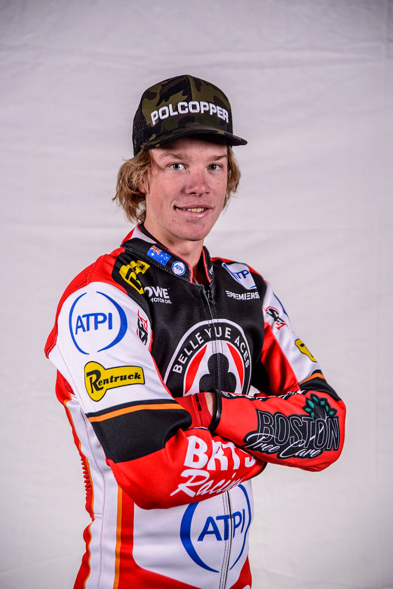 Tate Zischke - Belle Vue Aces during the Belle Vue Aces Media Day at the National Speedway Stadium, Manchester on Wednesday 12th March 2025. (Photo: Ian Charles | MI News)