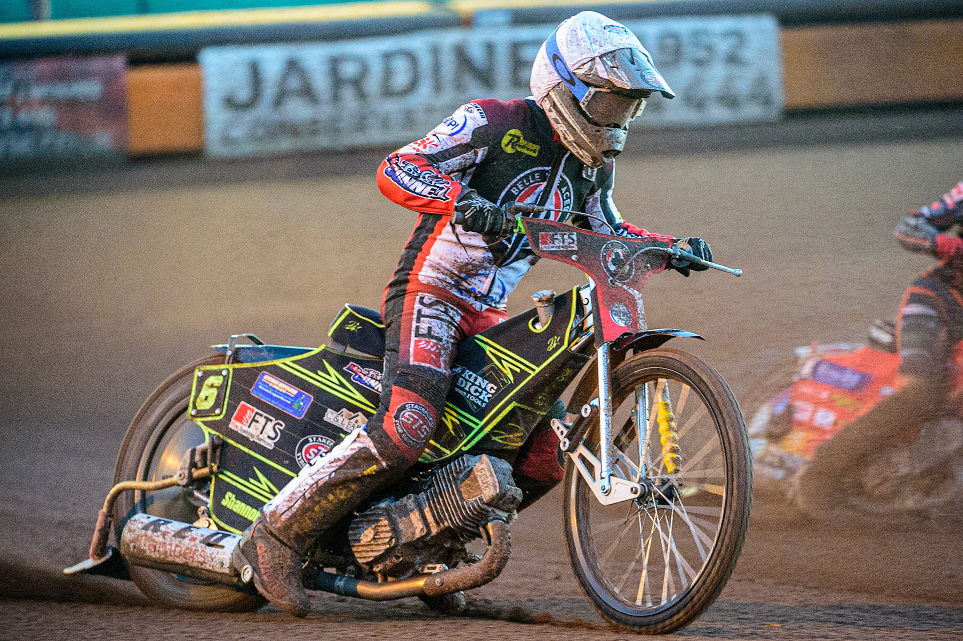 Jye Etheridge  in action  for Belle Vue ATPI Aces during the SGB Premiership match between Wolverhampton Wolves and Belle Vue Aces at Monmore Green Stadium, Wolverhampton on Monday 29th August 2022. (Credit: Ian Charles | MI News)