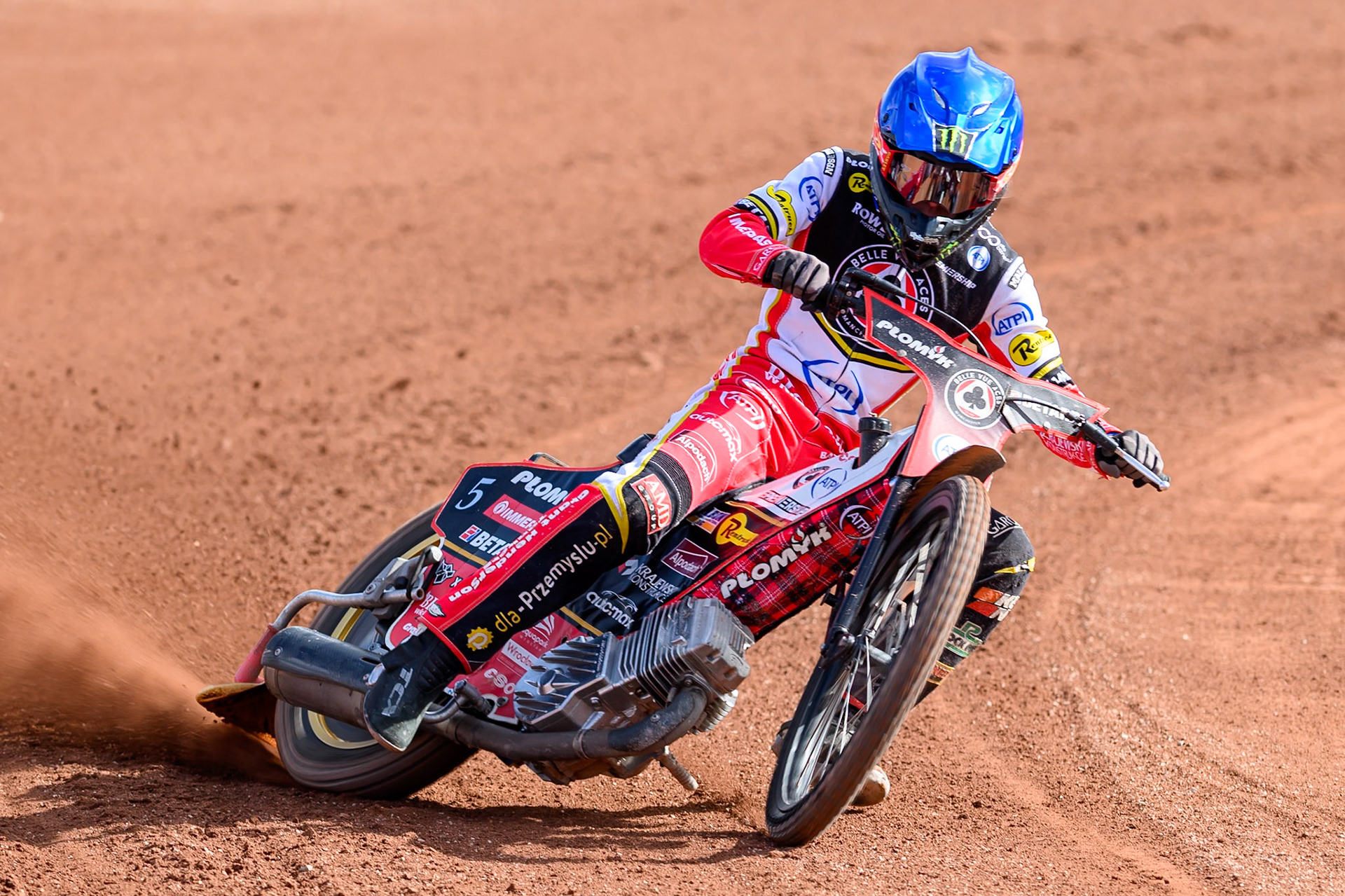 Dan Bewley of Belle Vue Aces in action during the Belle Vue Aces Media Day at the National Speedway Stadium, Manchester on Wednesday 11th March 2026. (Photo: Ian Charles | MI News)