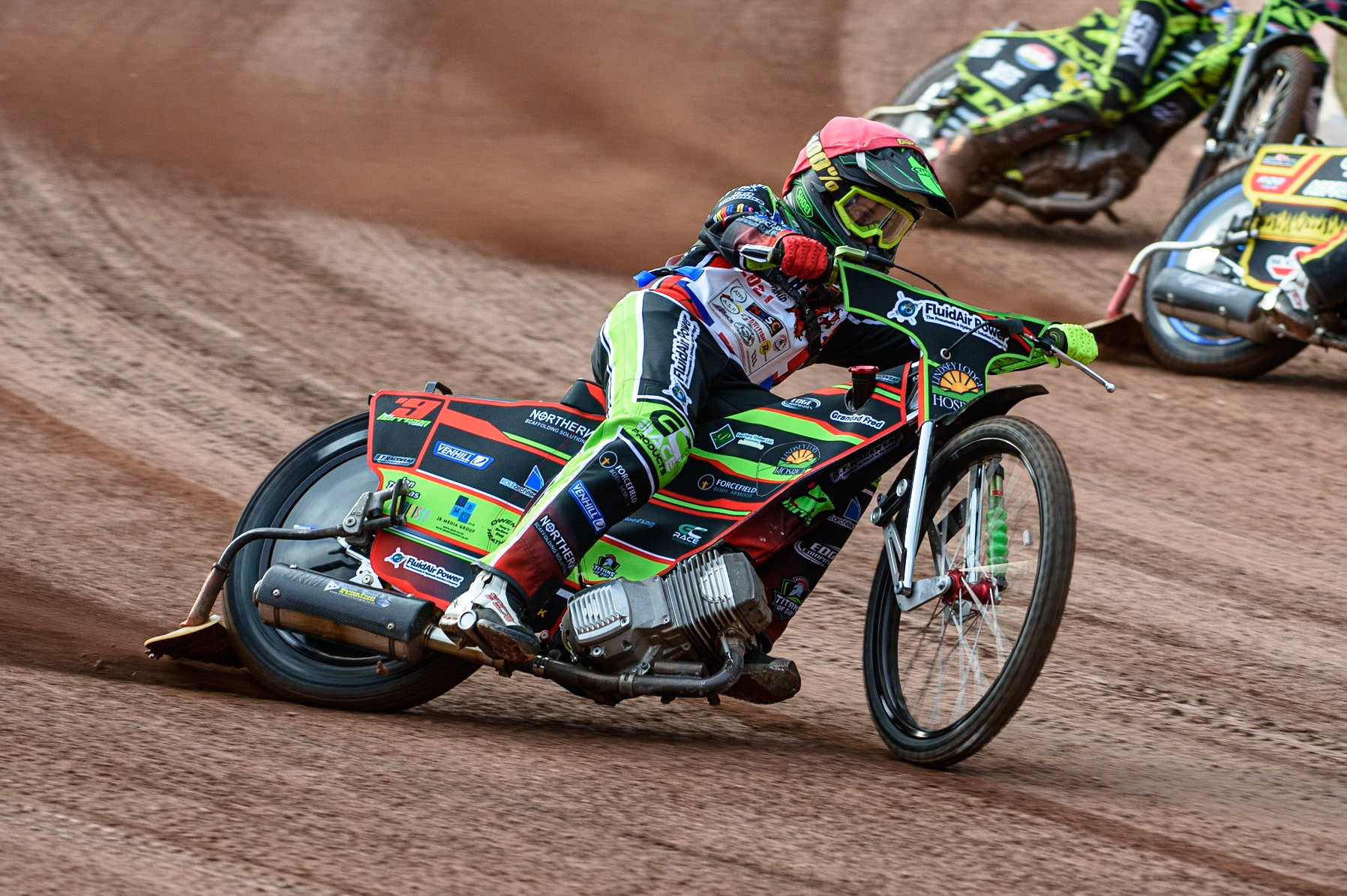 MANCHESTER, UK. MAY 28TH   Luke Harrison in action  during the British Junior Championship at the National Speedway Stadium, Manchester on Friday 28th May 2021. (Credit: Ian Charles | MI News)