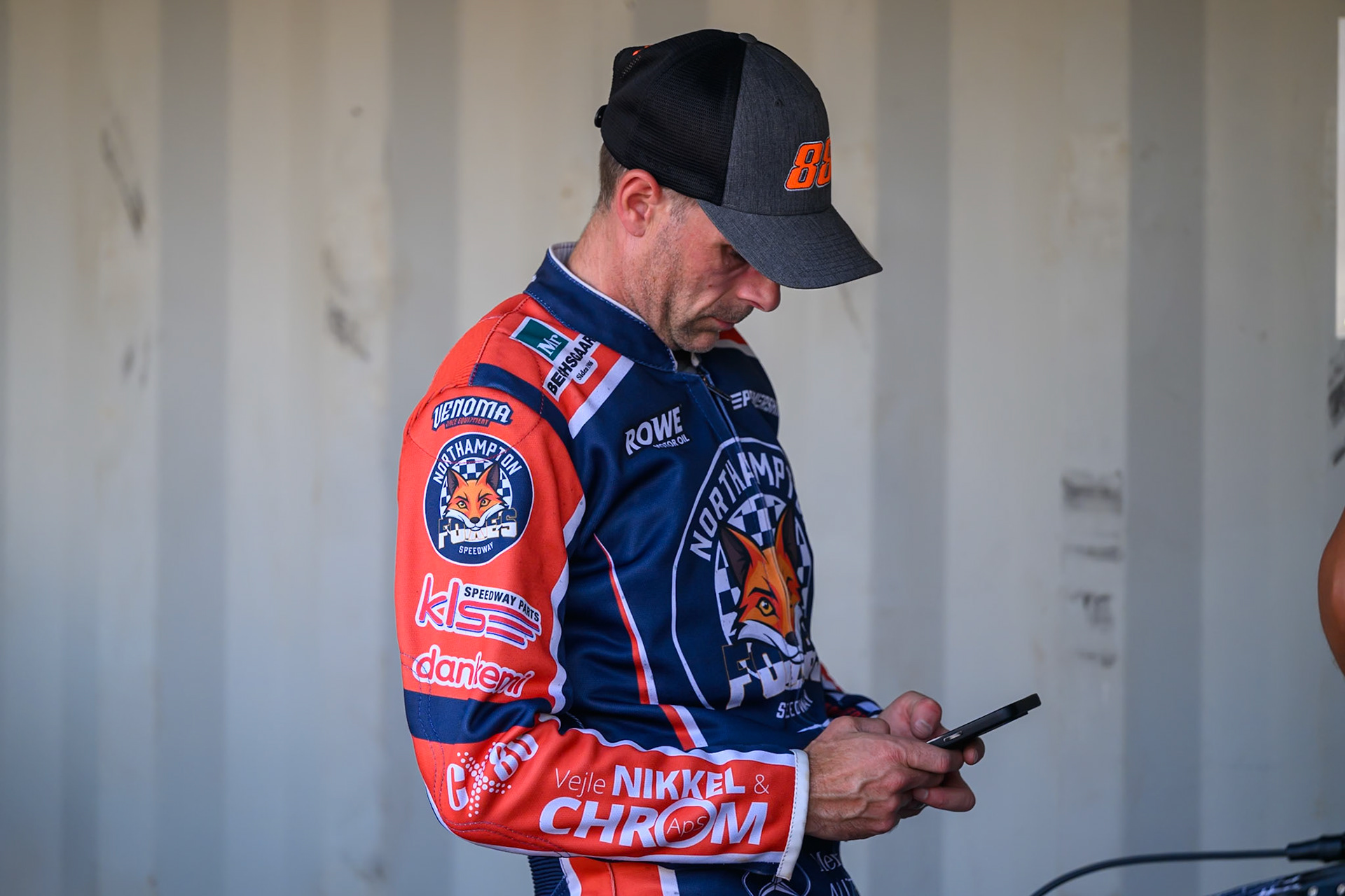 Niels-Kristian Iversen of Northampton Foxes  during the Rowe Motor Oil Premiership match between Northampton Foxes and Belle Vue Aces at Northampton International Shaleway, Northampton on Thursday 13th August 2026. (Photo: Ian Charles | MI News)