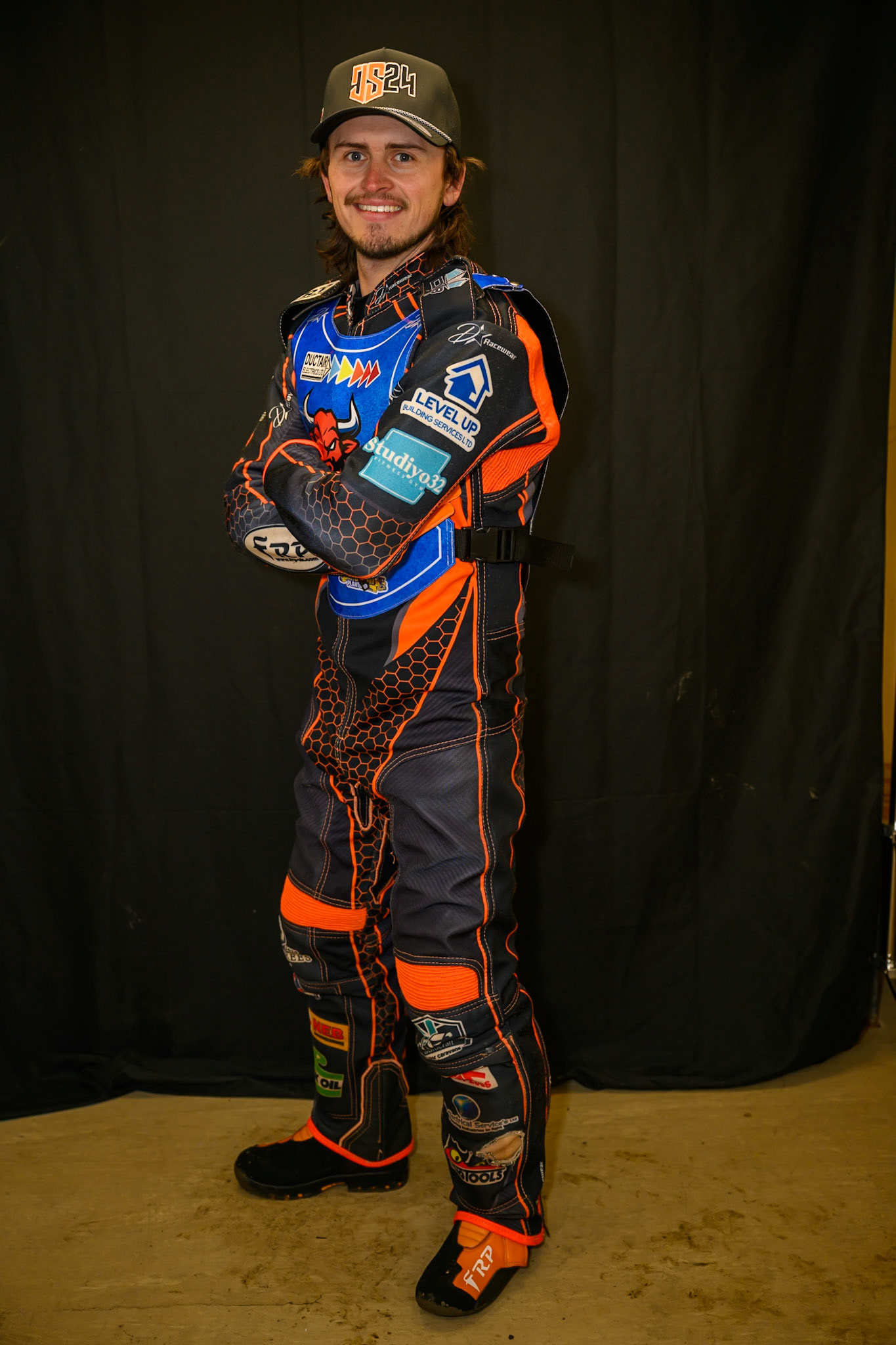 Jack Smith during Buxton Bulls Press and Practice at Hi-Edge Speedway, Buxton on Monday 30th March 2026. (Photo: Ian Charles | MI News)