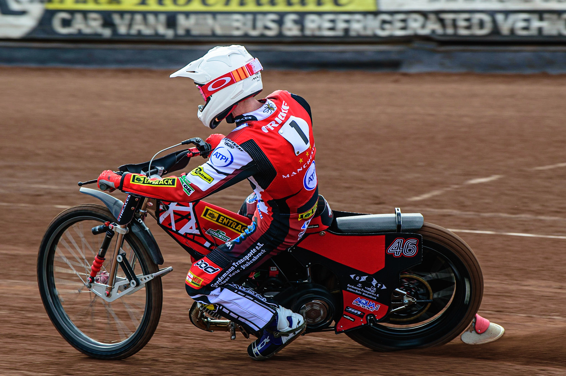 MANCHESTER, UK. MAR 14TH Max Fricke - Belle Vue 'ATPI' Aces during the Belle Vue Speedway Media Day at the National Speedway Stadium, Manchester on Monday 14th March 2022. (Credit: Ian Charles | MI News)