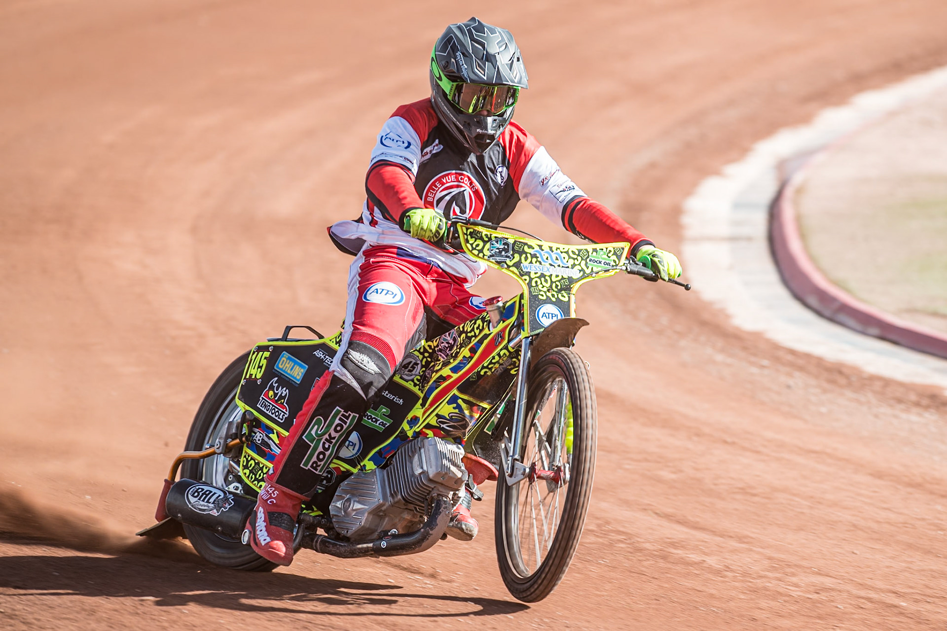 Will Cairns in action during the Belle Vue Aces Media Day at the National Speedway Stadium, Manchester on Wednesday 12th March 2025. (Photo: Ian Charles | MI News)